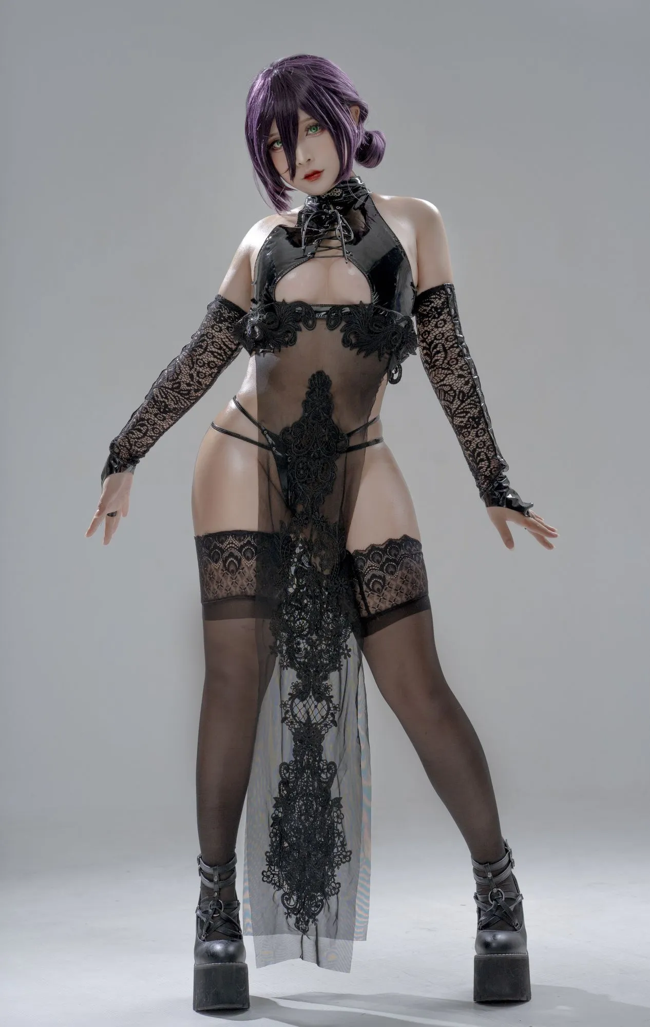 No.005 – Chainsaw Man Cheongsam Reze [10P]-图妖社