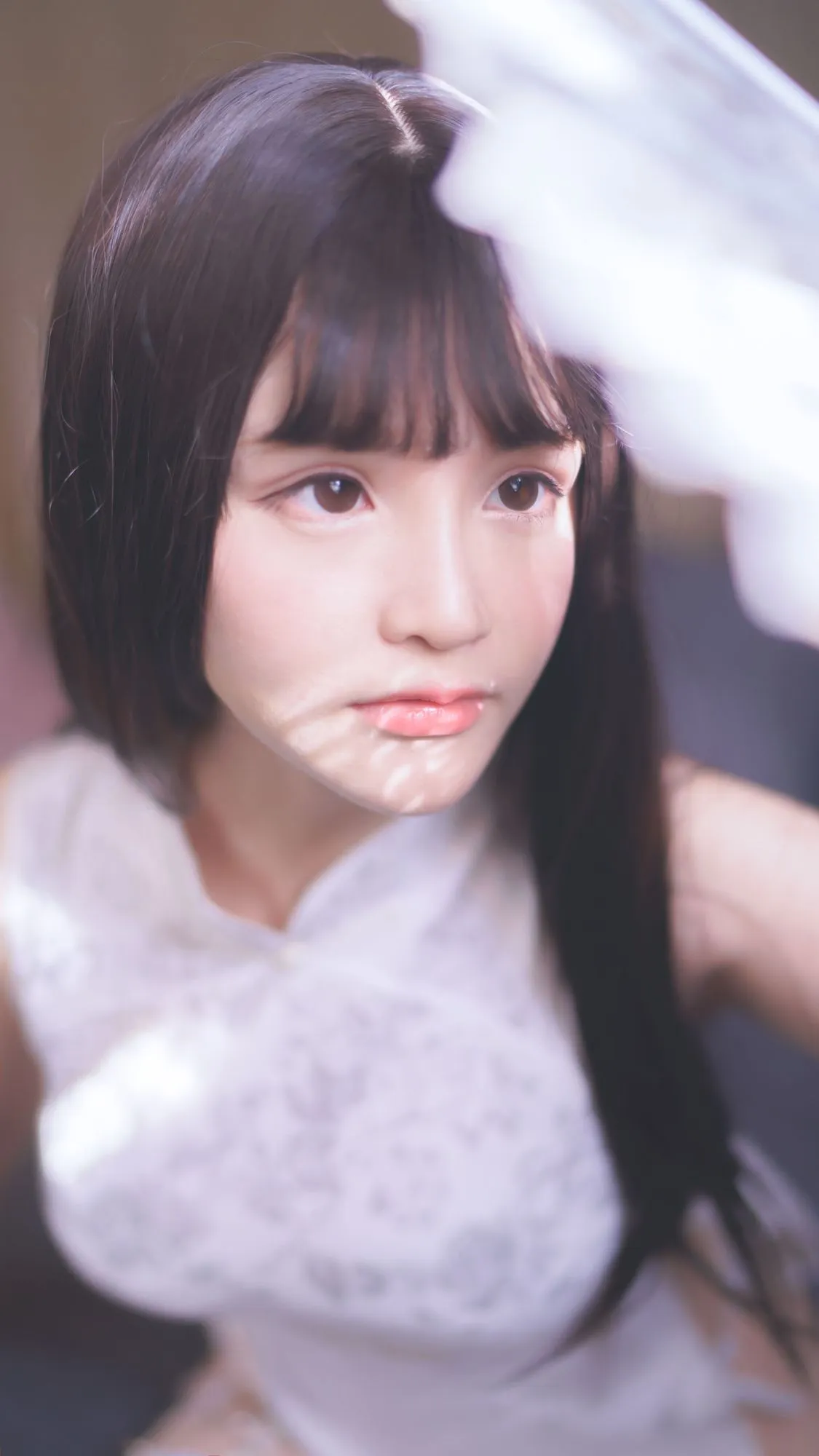 No.005-白丝旗袍 [17P]-图妖社