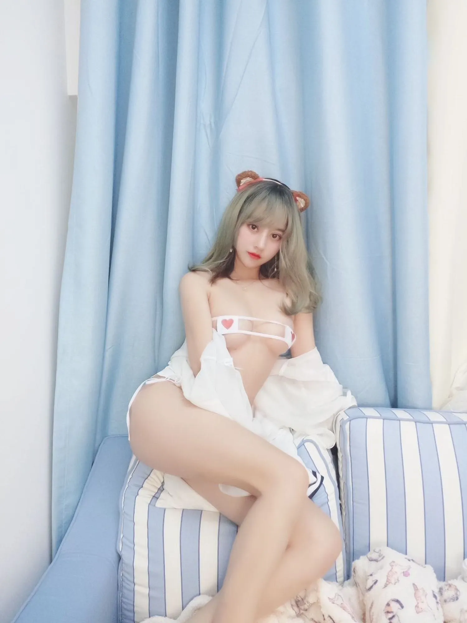 图片[5]-No.006-白色耳兽 [18P]-coswz-cos王者