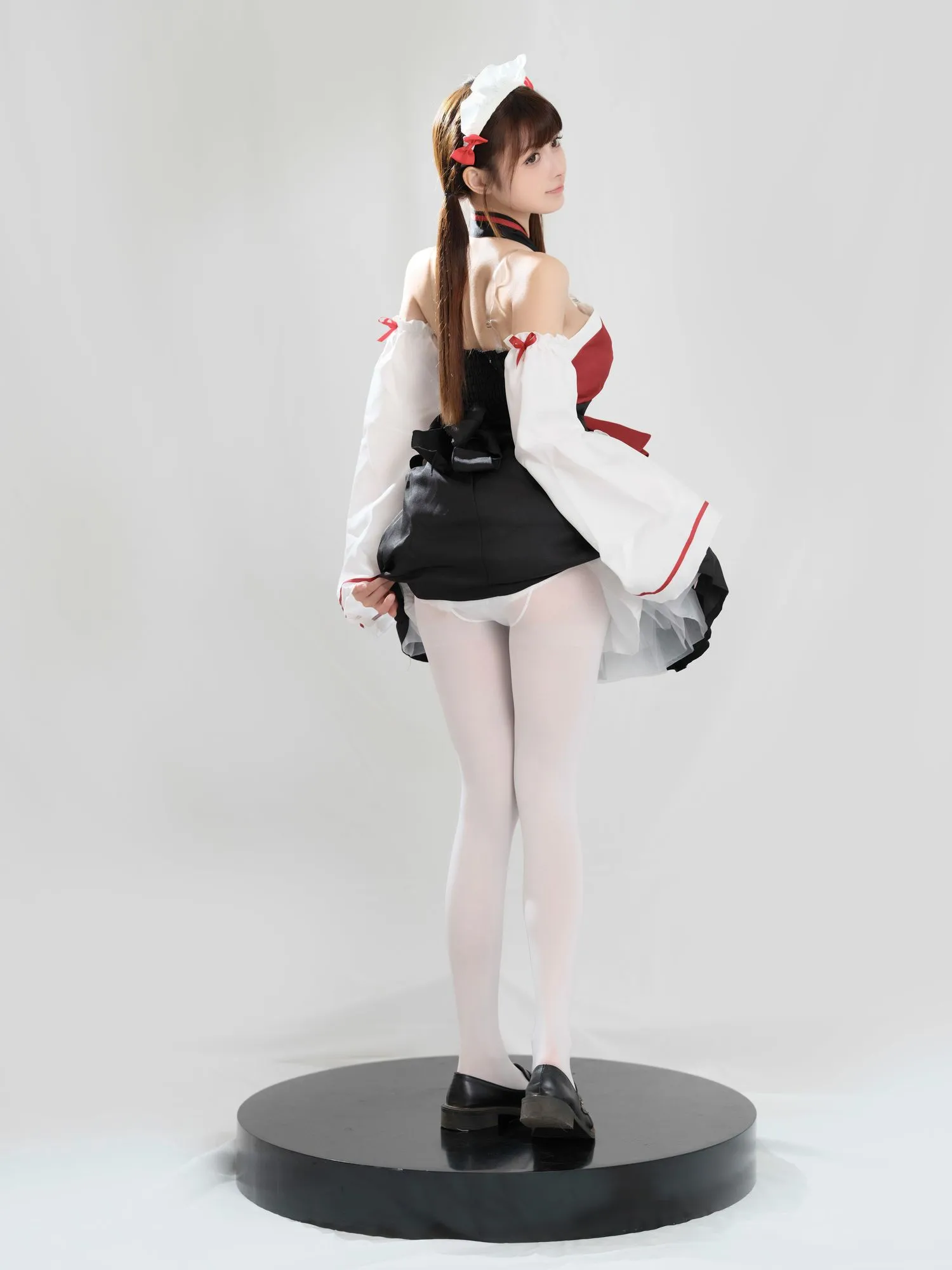 图片[3]-No.006-红衣小女仆 [25P]-coswz-cos王者