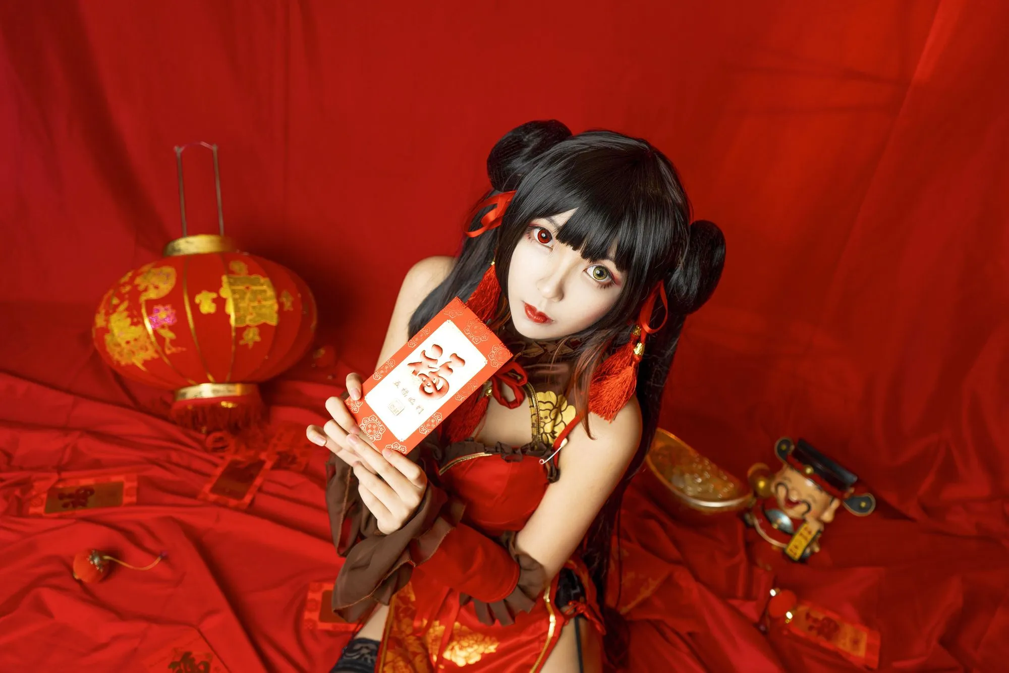 图片[3]-No.007 – 狂三新年 [15P]-coswz-cos王者