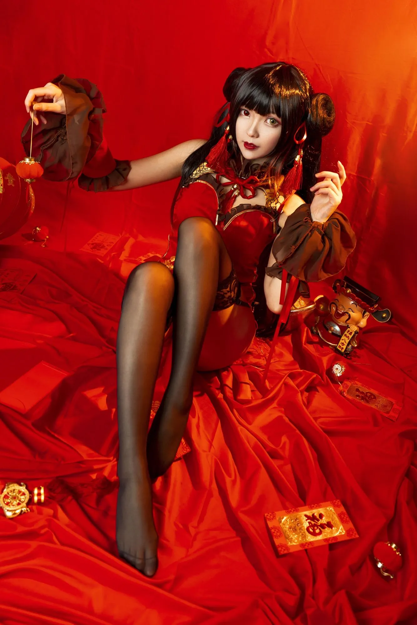图片[4]-No.007 – 狂三新年 [15P]-coswz-cos王者