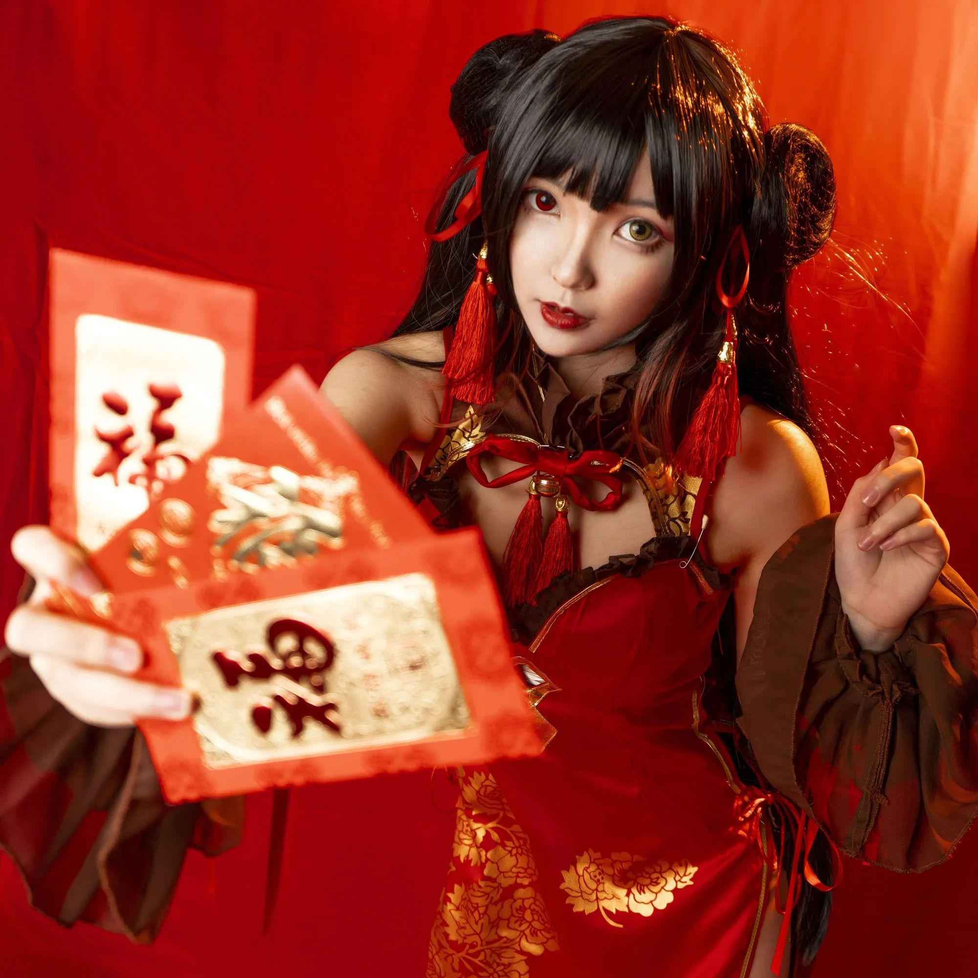 图片[5]-No.007 – 狂三新年 [15P]-coswz-cos王者
