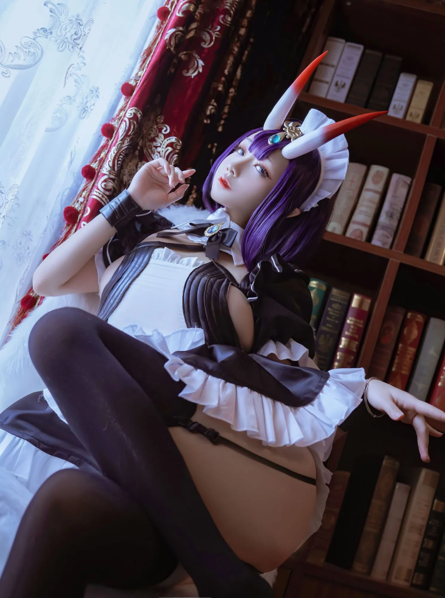 图片[2]-No.007-酒吞女仆 [41P]-coswz-cos王者