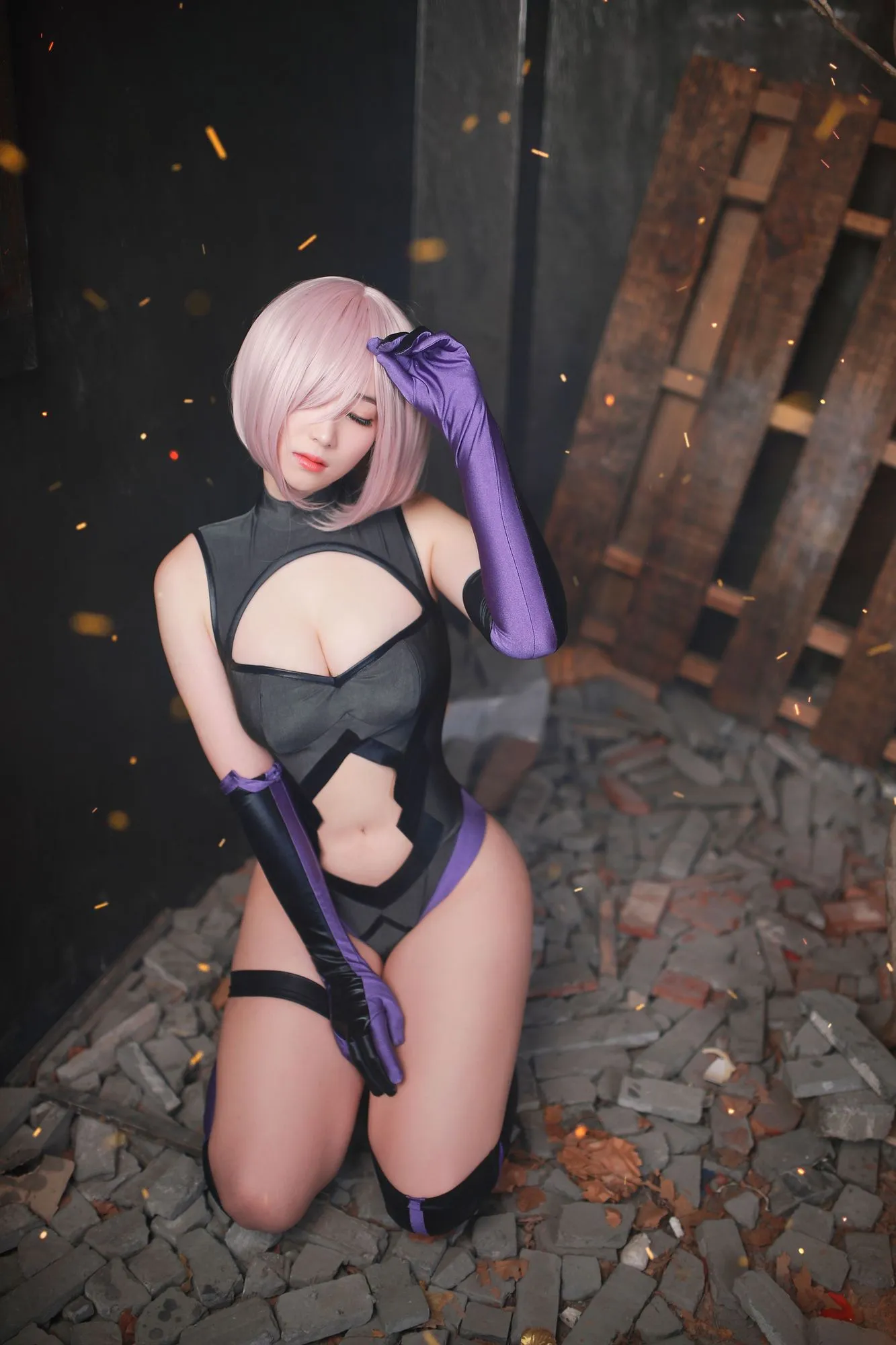 No.008-Fate Grand Order-Mash Kyrielight (Shielder) [22P] - 图妖社-图妖社