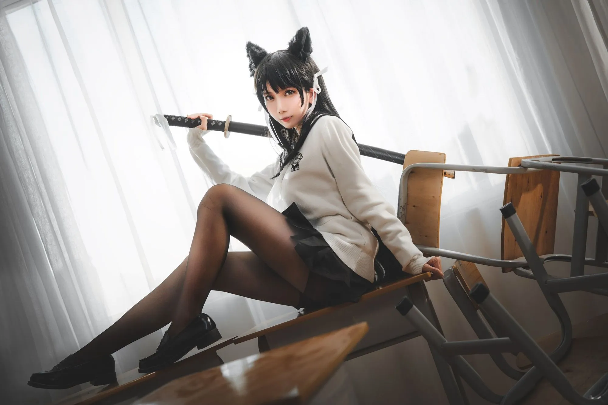 图片[5]-No.008-学院幻想曲 犬 [23P]-coswz-cos王者
