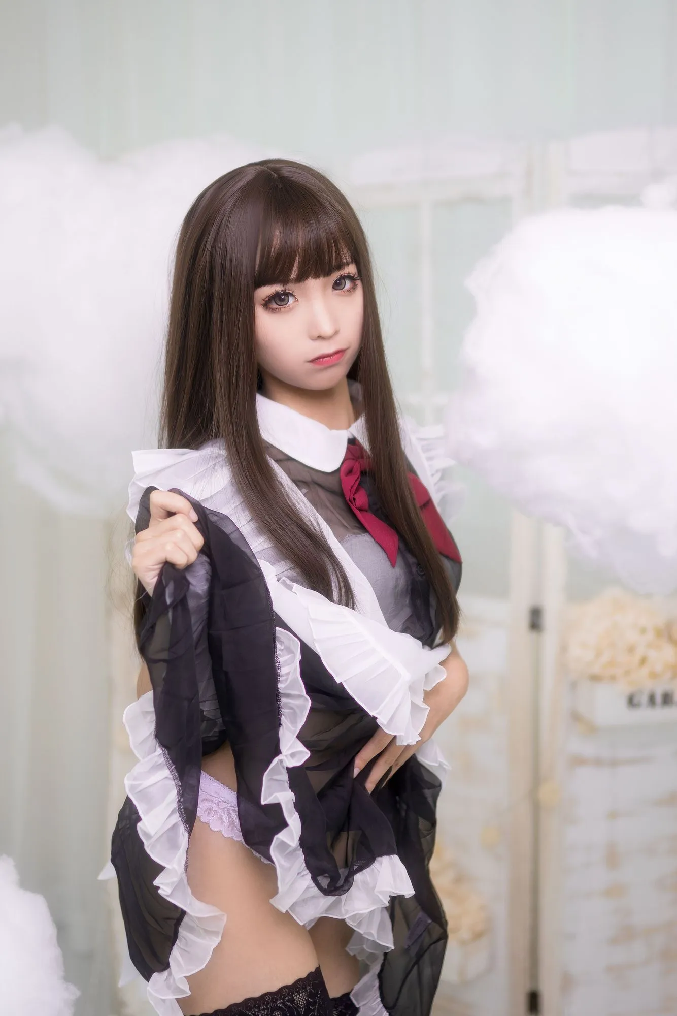 No.008-短透明女仆 [42P]-图妖社