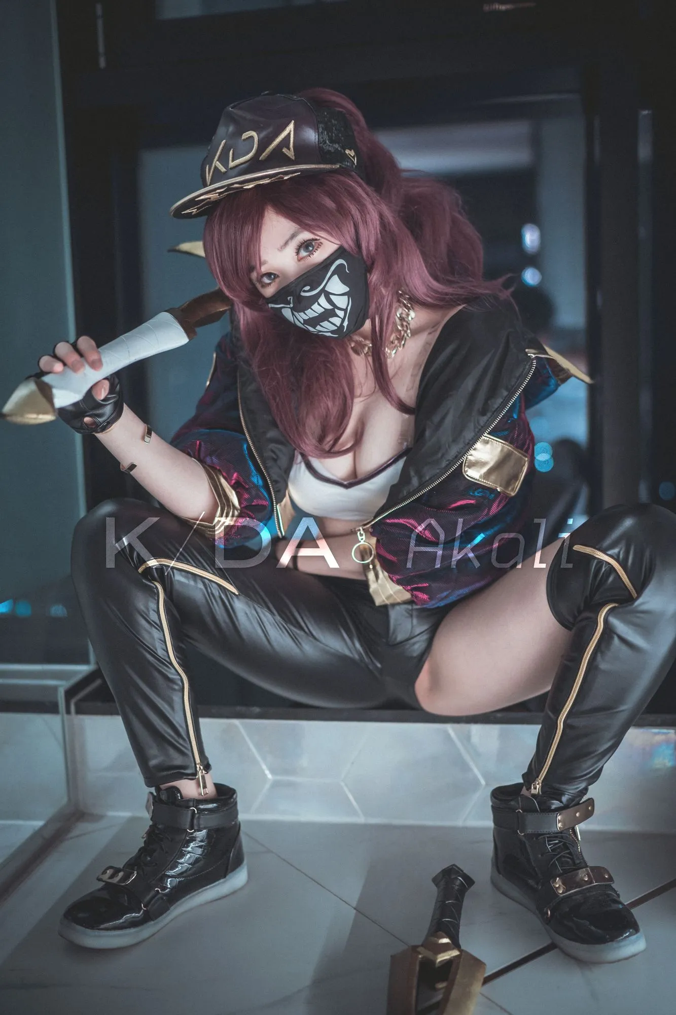 图片[4]-No.010-KDA Akali [43P]-coswz-cos王者