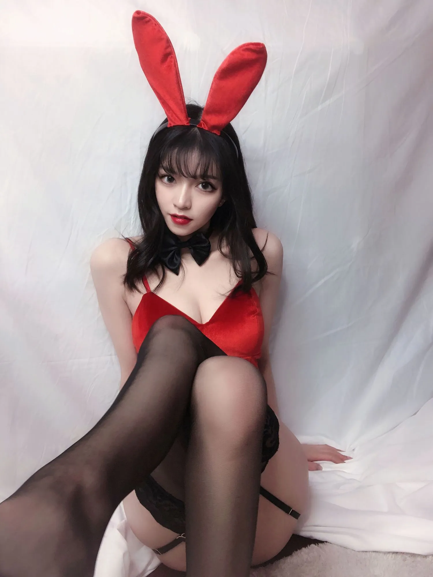图片[4]-No.010-红丝绒兔女郎 [64P]-coswz-cos王者