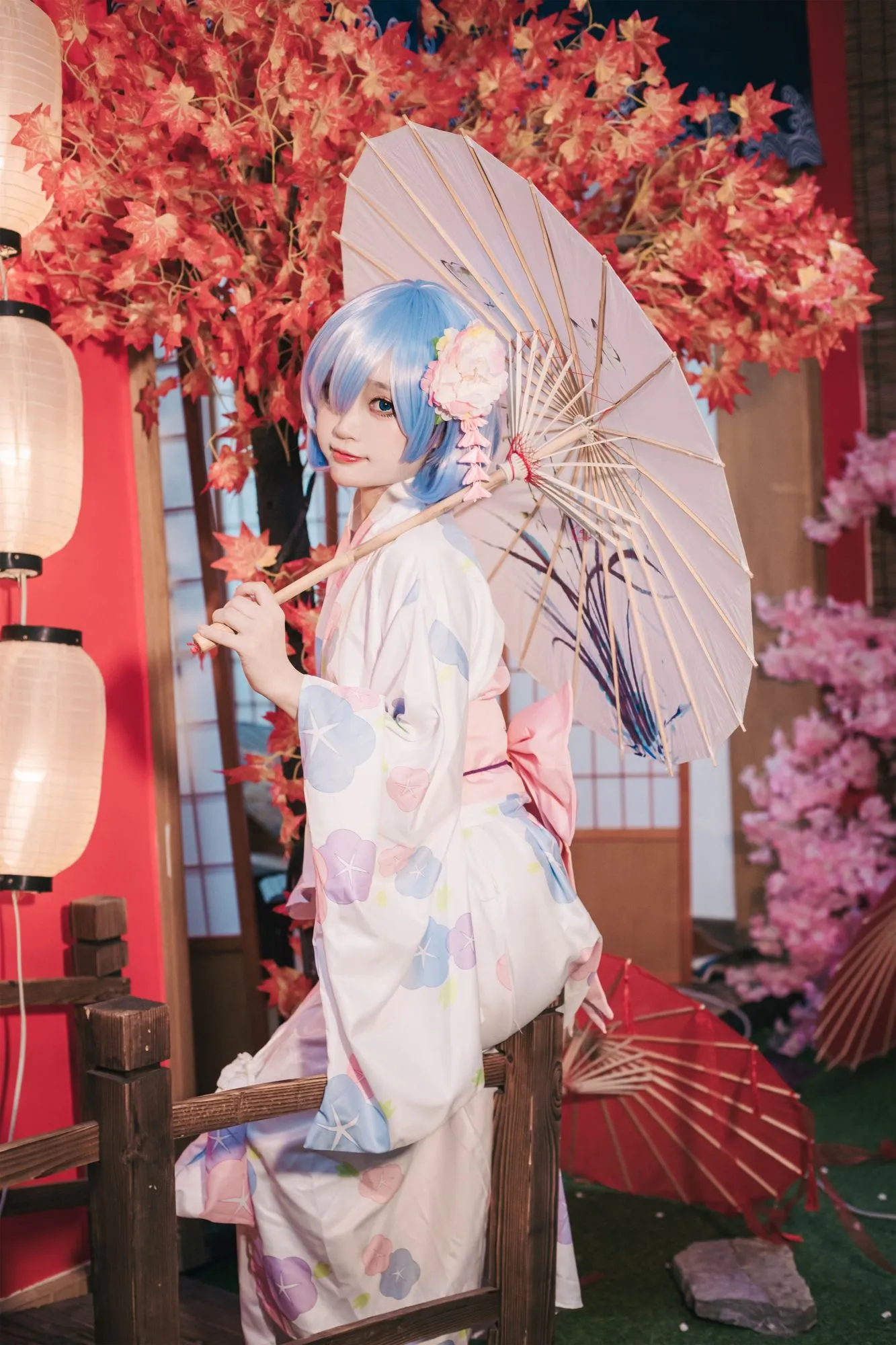 图片[3]-No.010-蕾姆和风 [47P]-coswz-cos王者