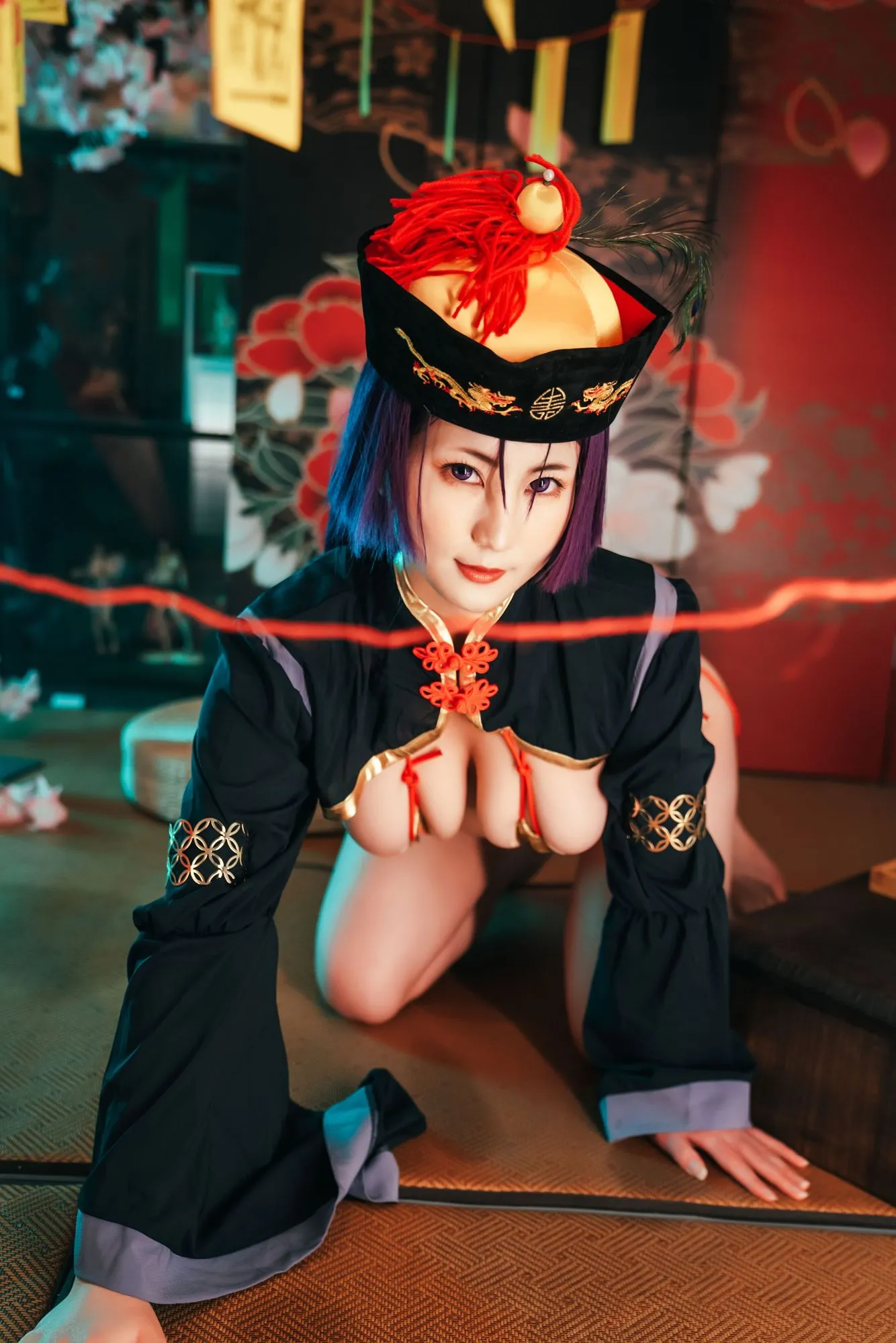 图片[3]-No.012-奶光僵尸娘 [51P 1V]-coswz-cos王者