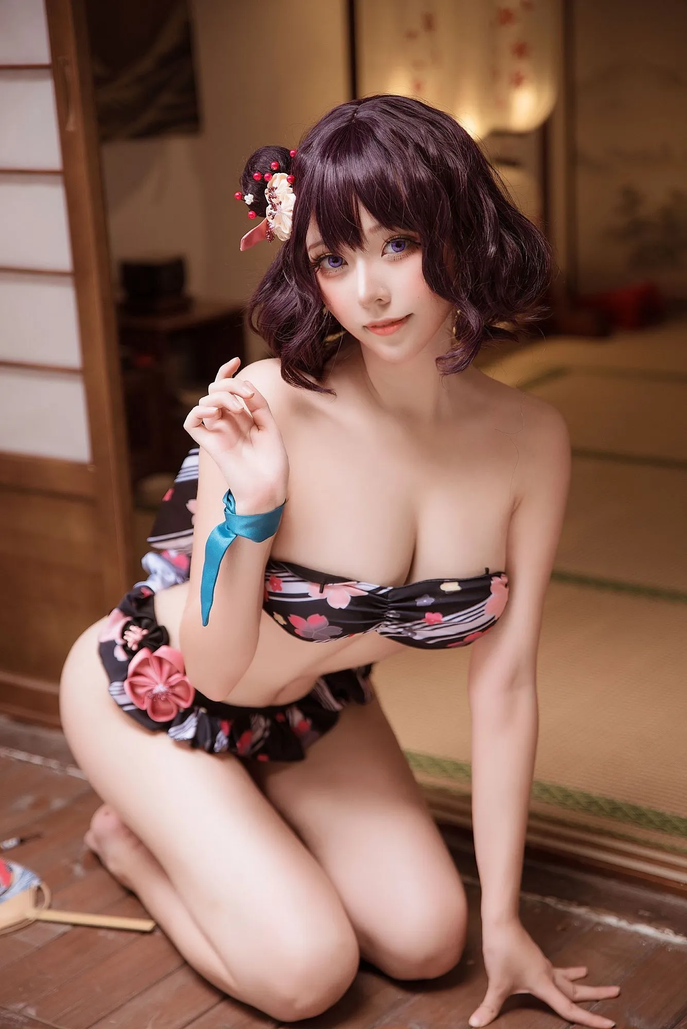 图片[5]-No.012-葛饰北斋 水着 [9P]-coswz-cos王者