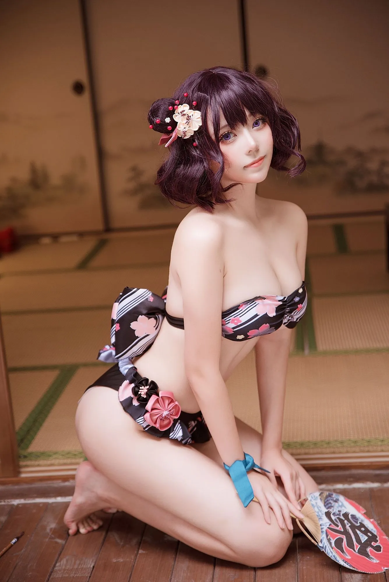 图片[3]-No.012-葛饰北斋 水着 [9P]-coswz-cos王者