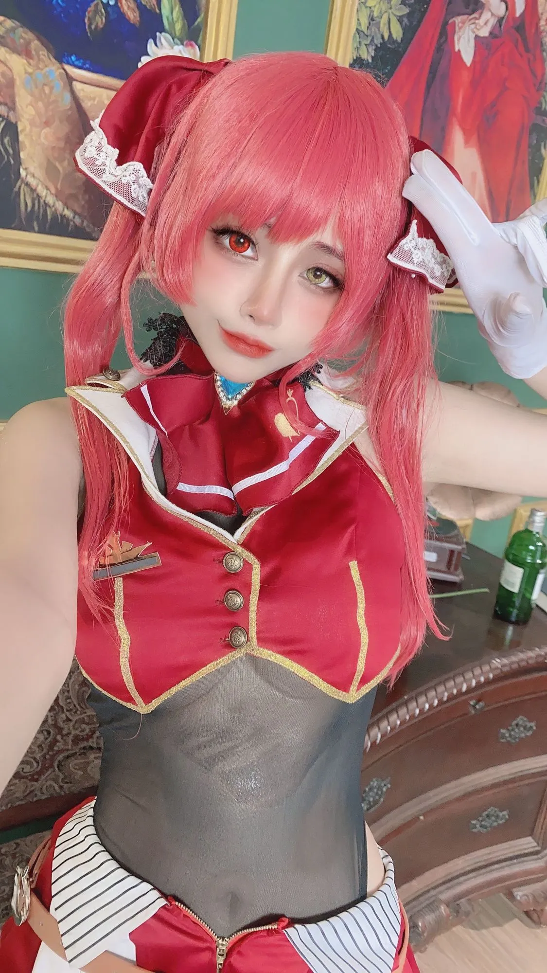 图片[4]-No.013-Houshou Marine (Hololive) [57P 17V]-coswz-cos王者