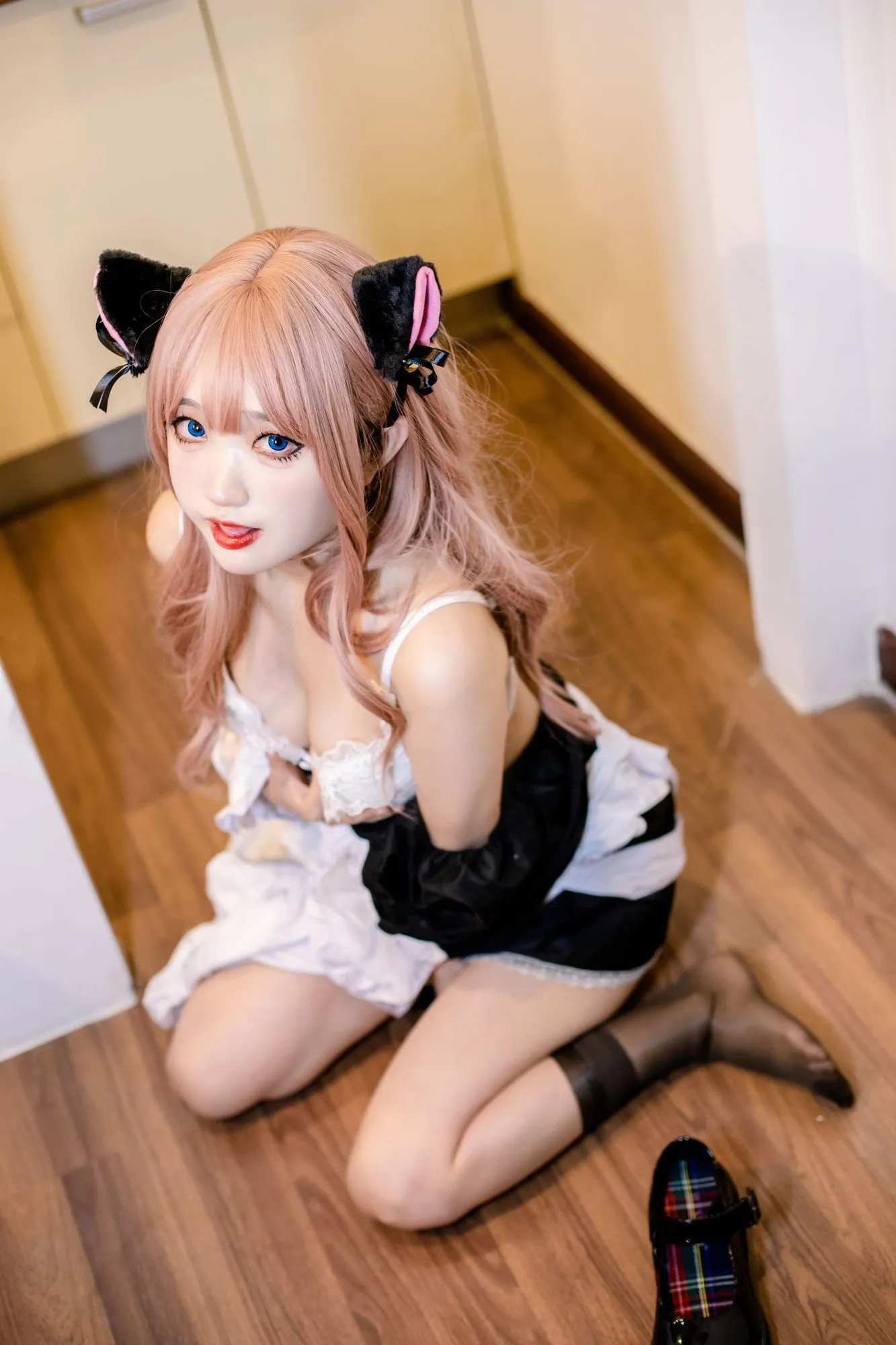 图片[5]-No.013 – 厨房短款女仆 [39P]-coswz-cos王者