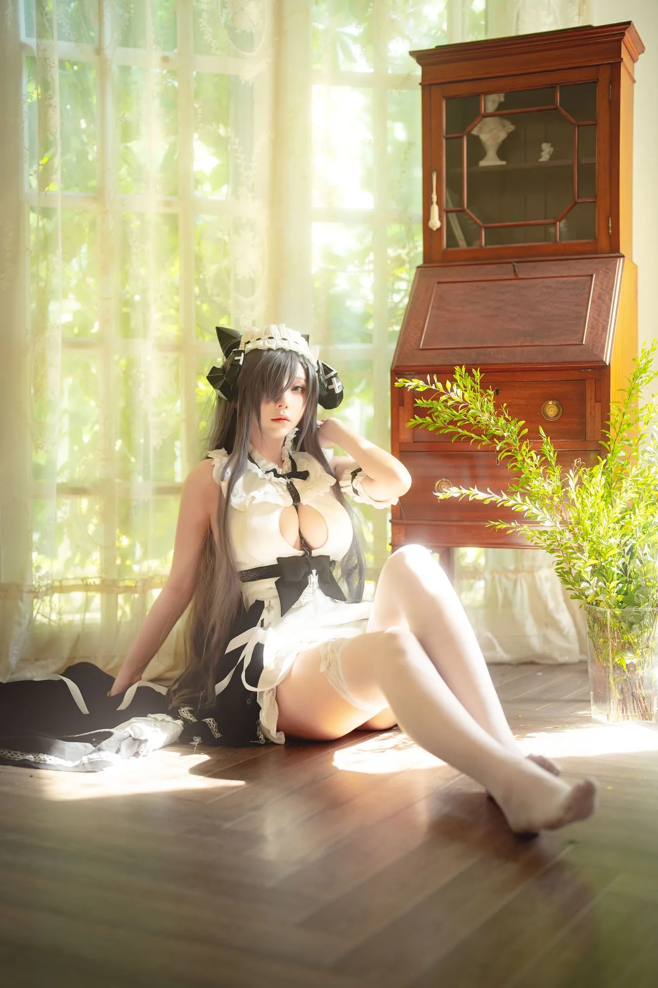 图片[4]-No.018 – 2022年08月舰长 奥古斯特女仆 [12P]-coswz-cos王者