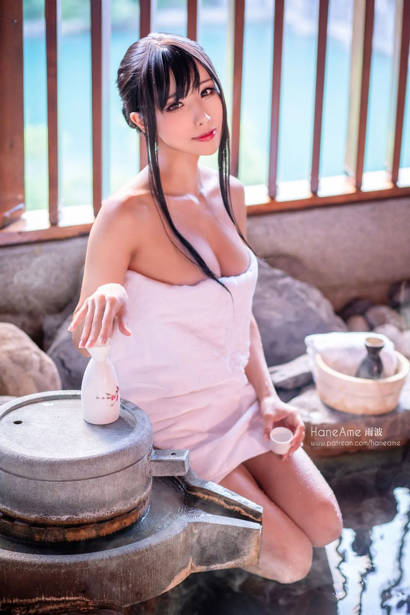 图片[2]-No.018-Hot spring [100P 1V]-coswz-cos王者