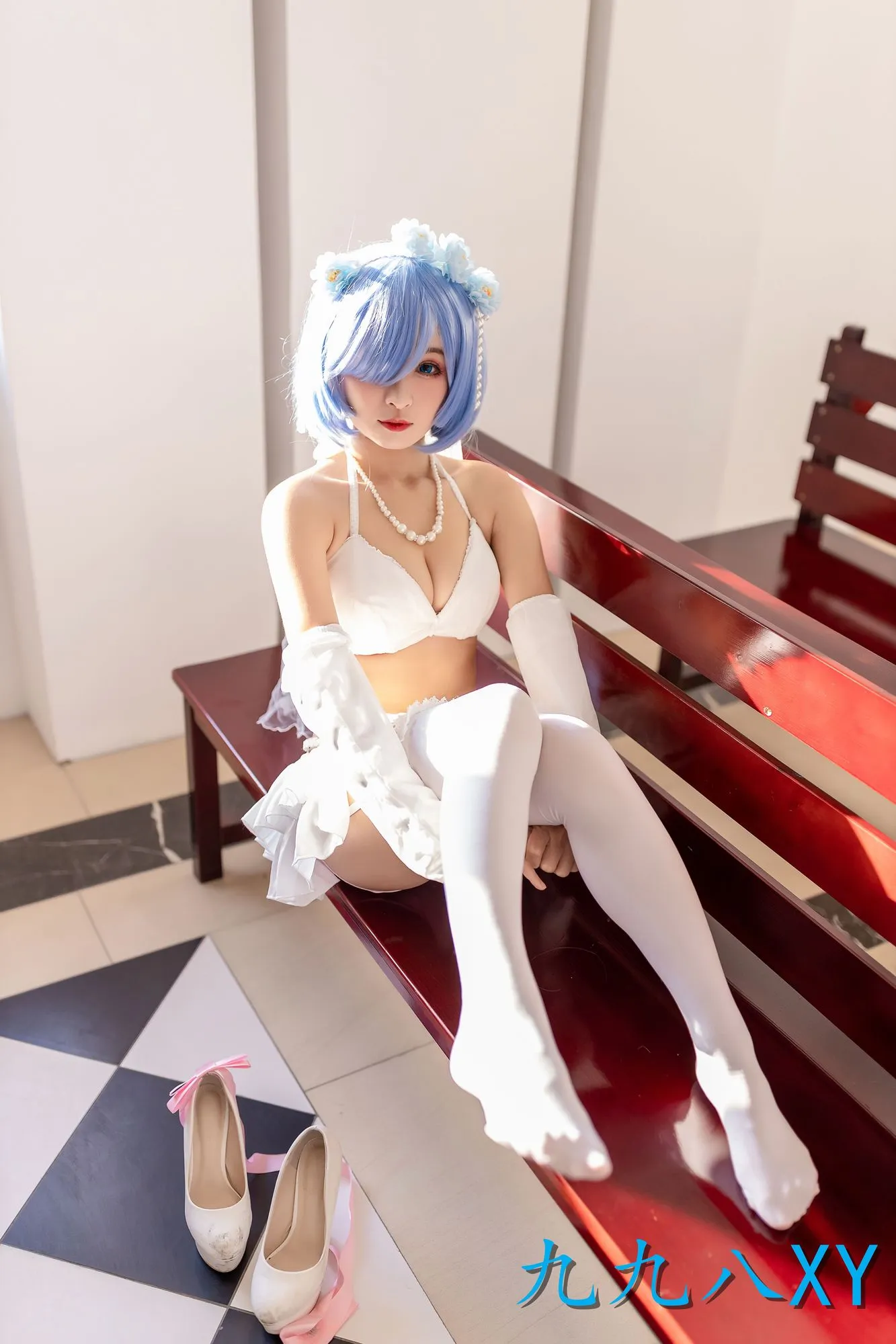 图片[5]-No.019 – 蕾姆花嫁 [42P]-coswz-cos王者