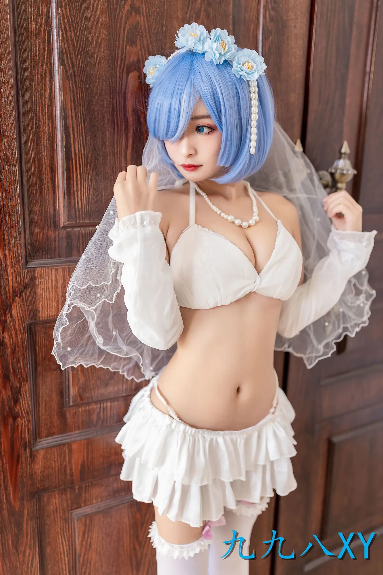 图片[3]-No.019 – 蕾姆花嫁 [42P]-coswz-cos王者