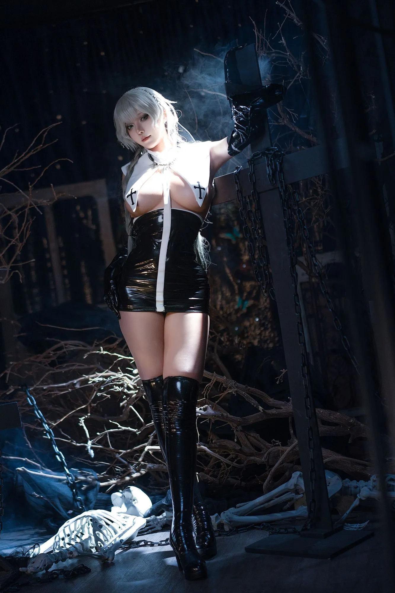 图片[2]-No.020 – 修女 [3P]-coswz-cos王者
