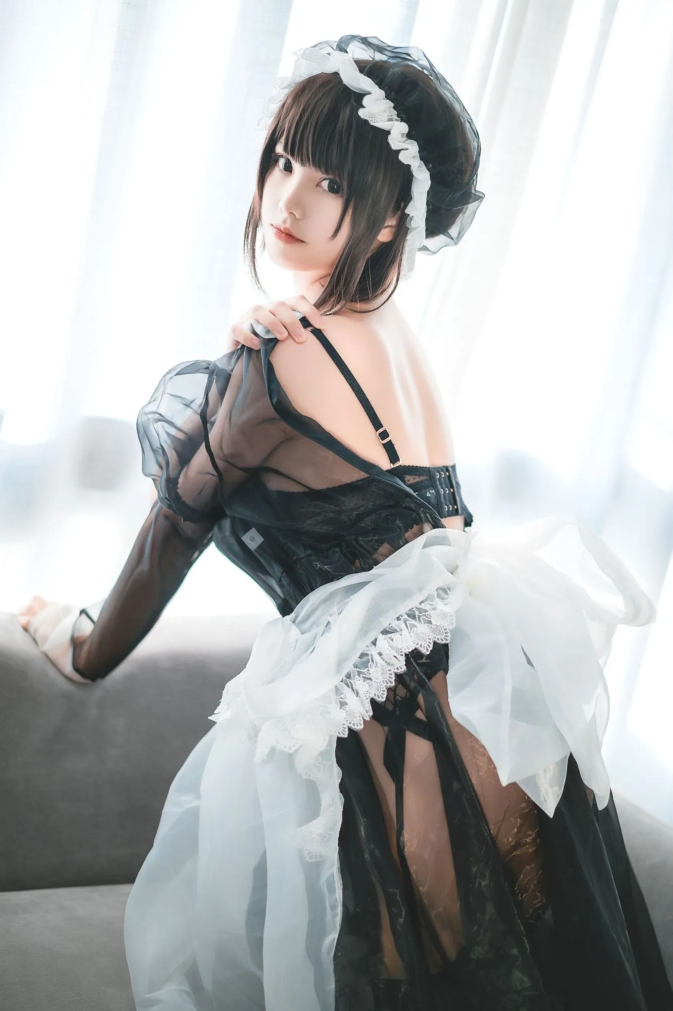 图片[2]-No.020-透明女仆 [30P]-coswz-cos王者