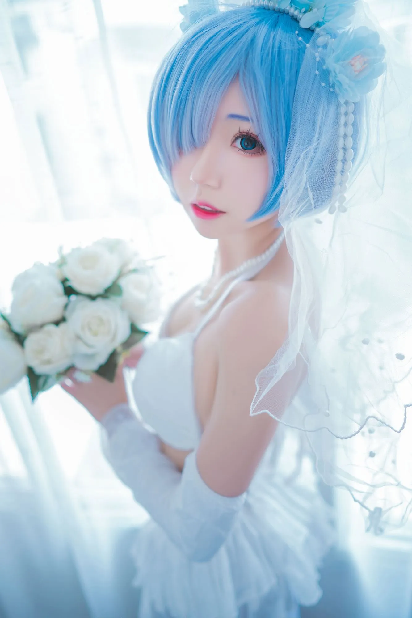 图片[2]-No.024 – 雷姆 内衣花嫁 [42P]-coswz-cos王者