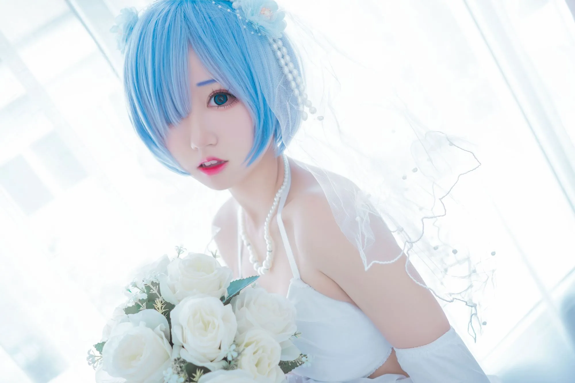 图片[3]-No.024 – 雷姆 内衣花嫁 [42P]-coswz-cos王者
