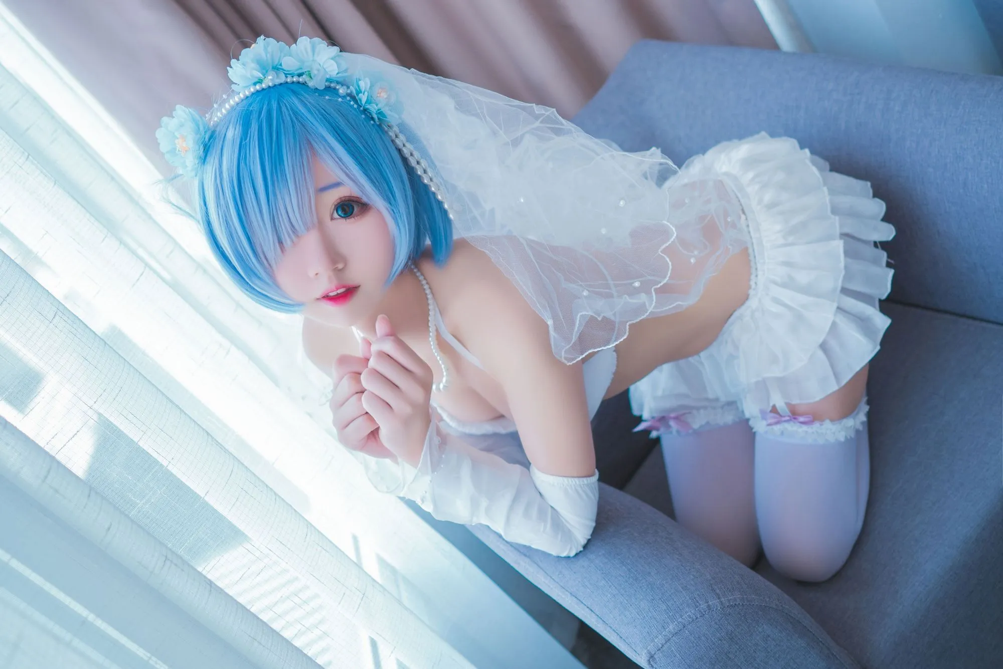 图片[5]-No.024 – 雷姆 内衣花嫁 [42P]-coswz-cos王者