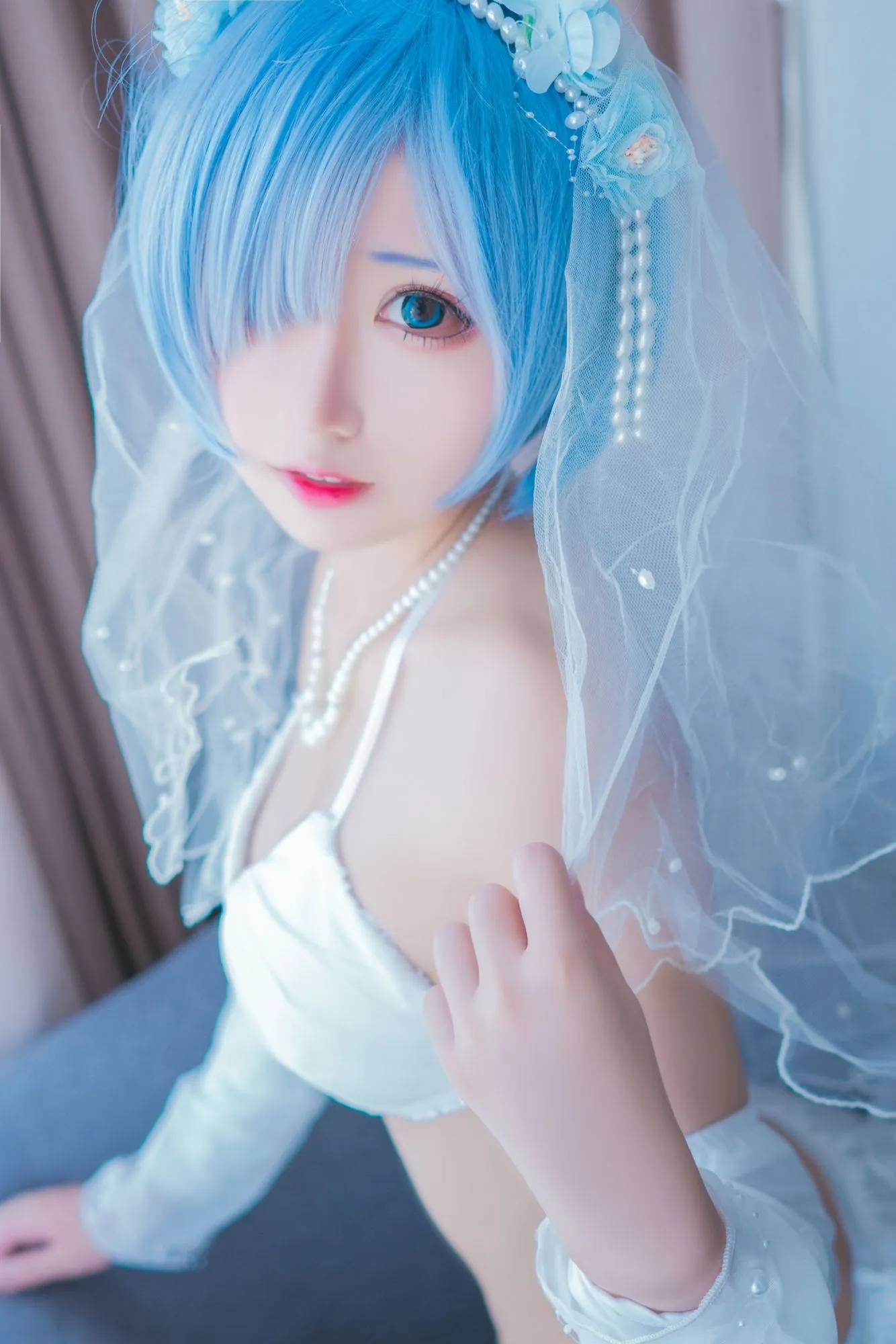 图片[4]-No.024 – 雷姆 内衣花嫁 [42P]-coswz-cos王者