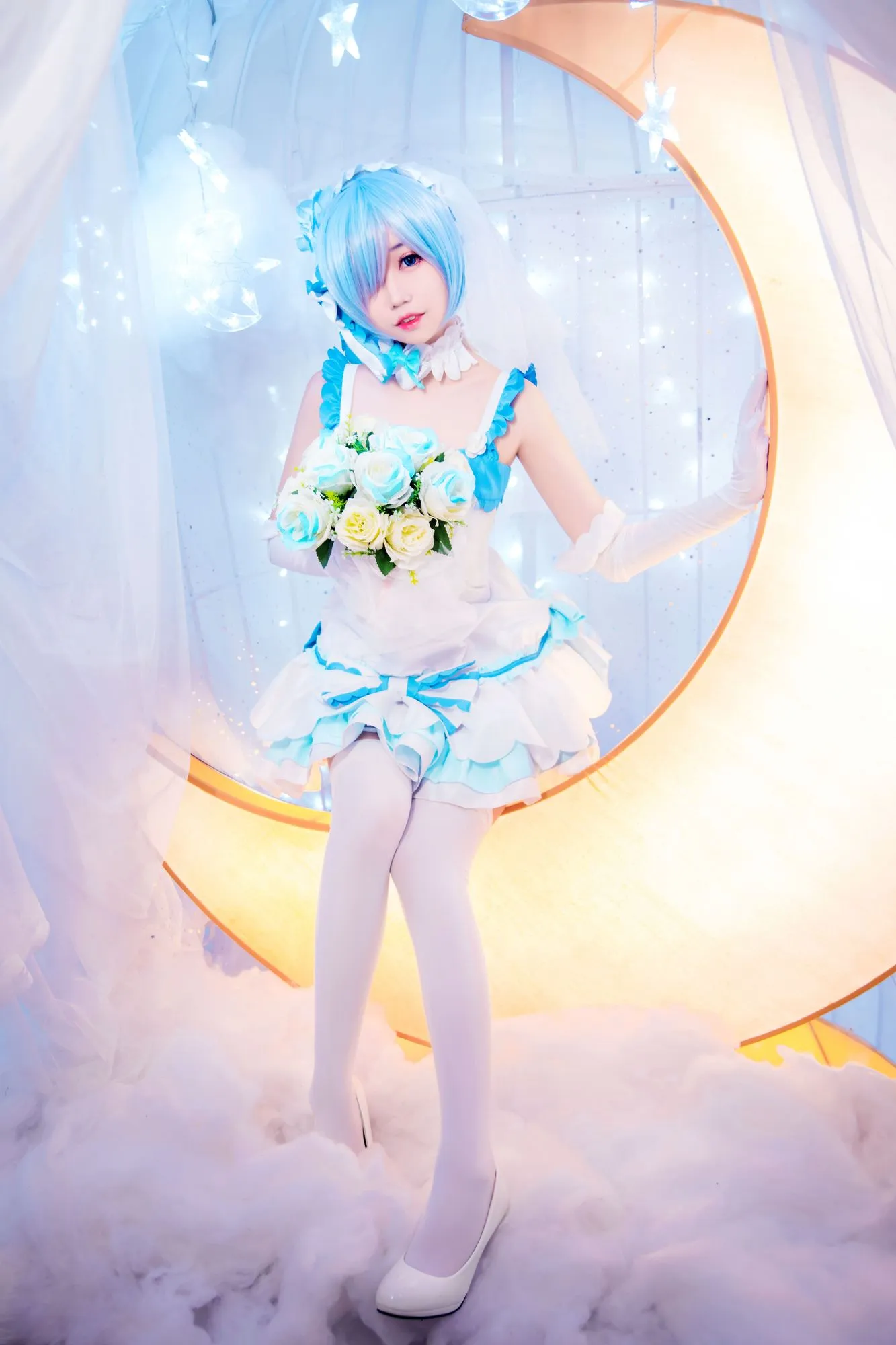 No.026 – 雷姆 花嫁 [38P]-图妖社