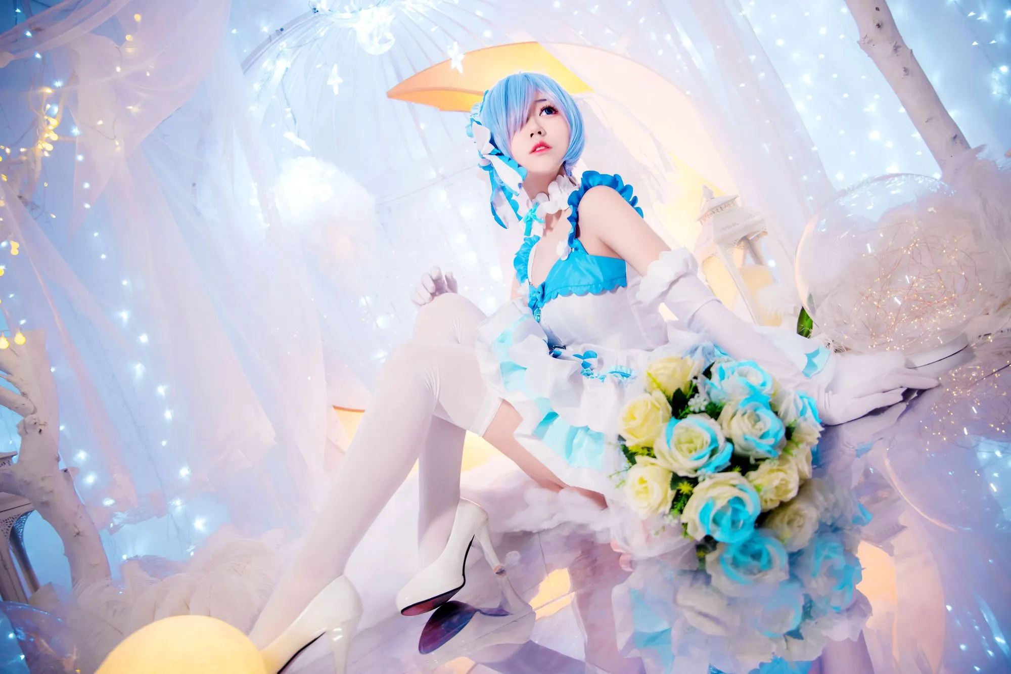 图片[5]-No.026 – 雷姆 花嫁 [38P]-coswz-cos王者
