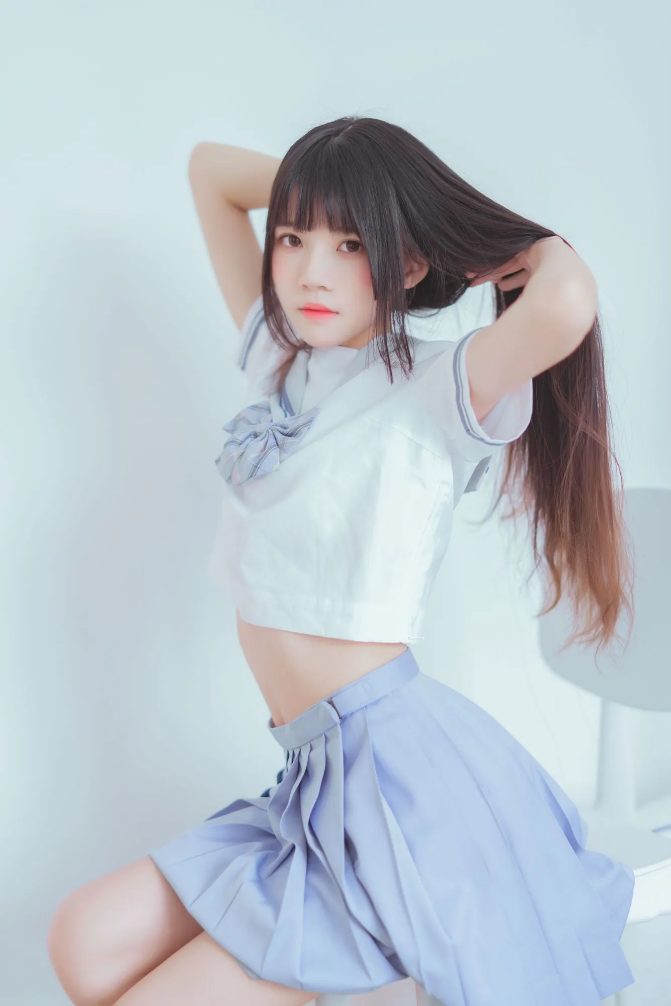 图片[4]-No.028-黑丝水手 [49P]-coswz-cos王者