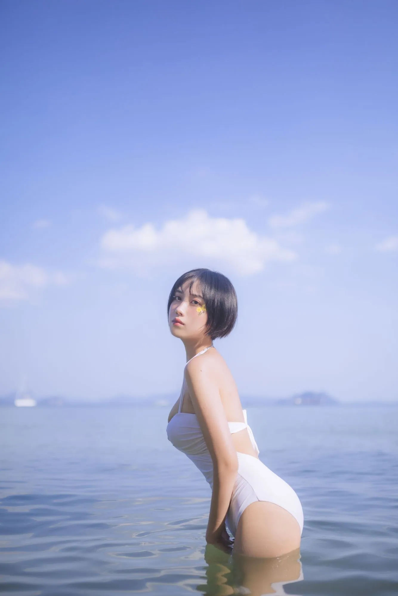 图片[2]-No.030-白色泳衣 [30P]-coswz-cos王者