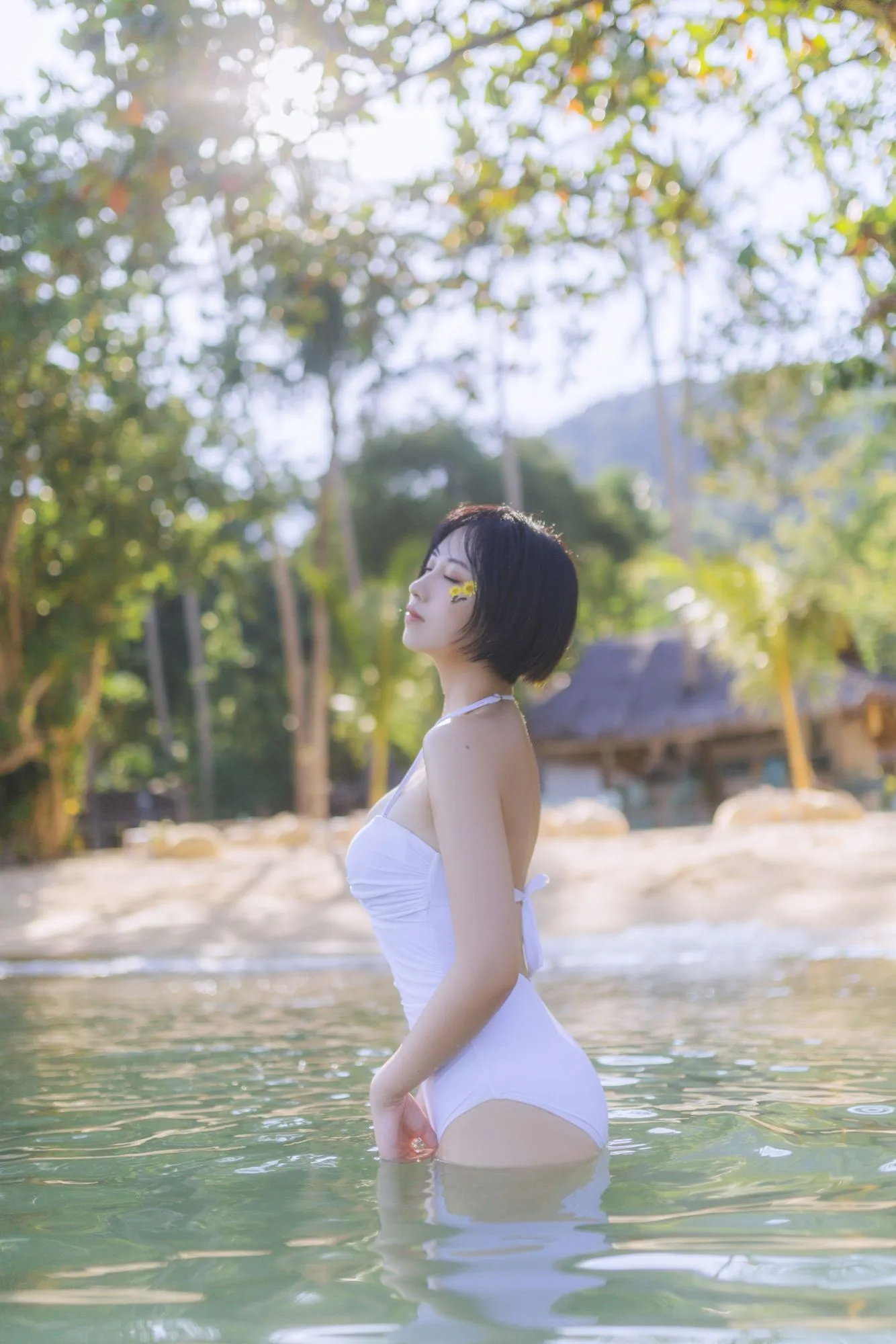 图片[5]-No.030-白色泳衣 [30P]-coswz-cos王者