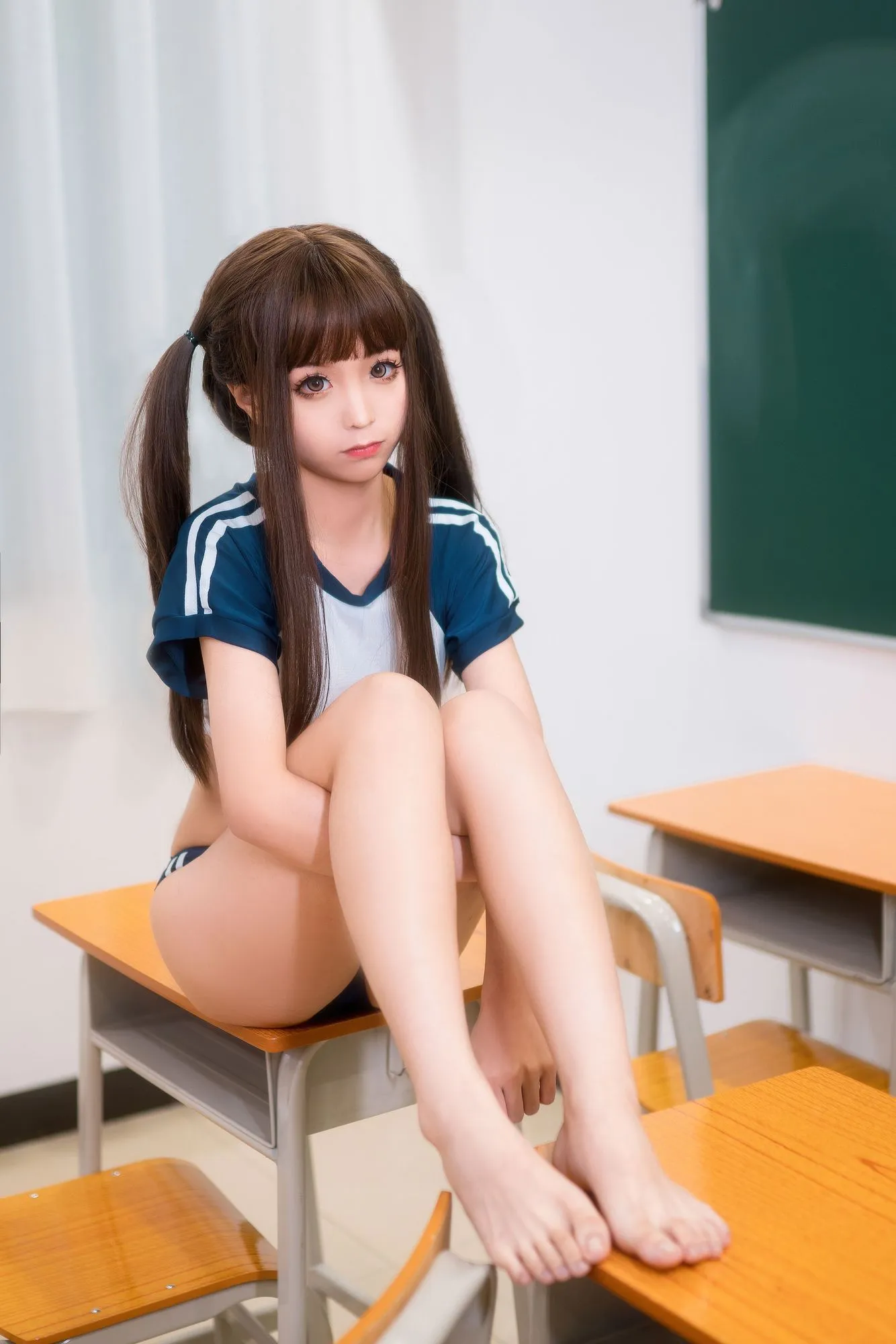 No.031-体操服蓝 [40P]-图妖社