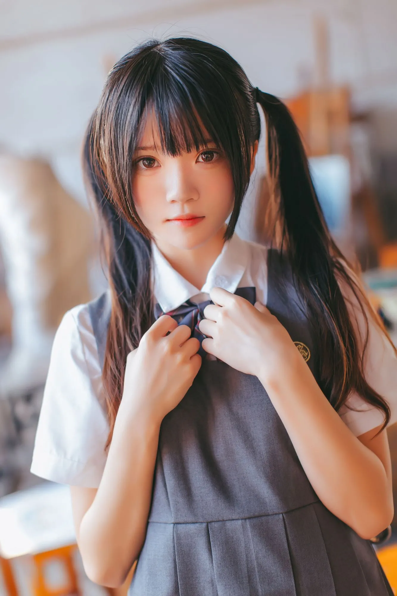 图片[4]-No.031-画室少女 [17P]-coswz-cos王者
