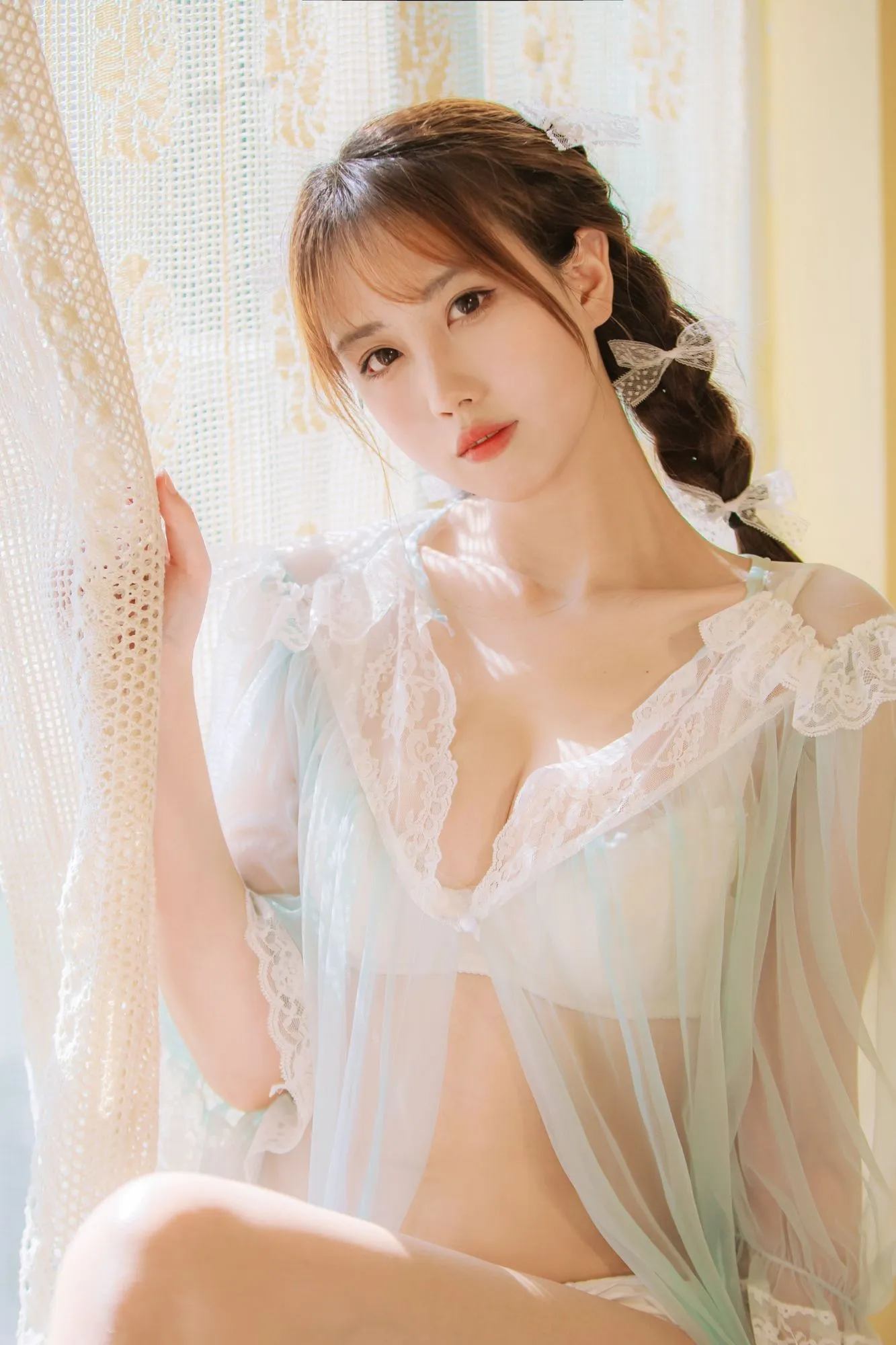 图片[2]-No.032-蓝纱衣 [40P]-coswz-cos王者
