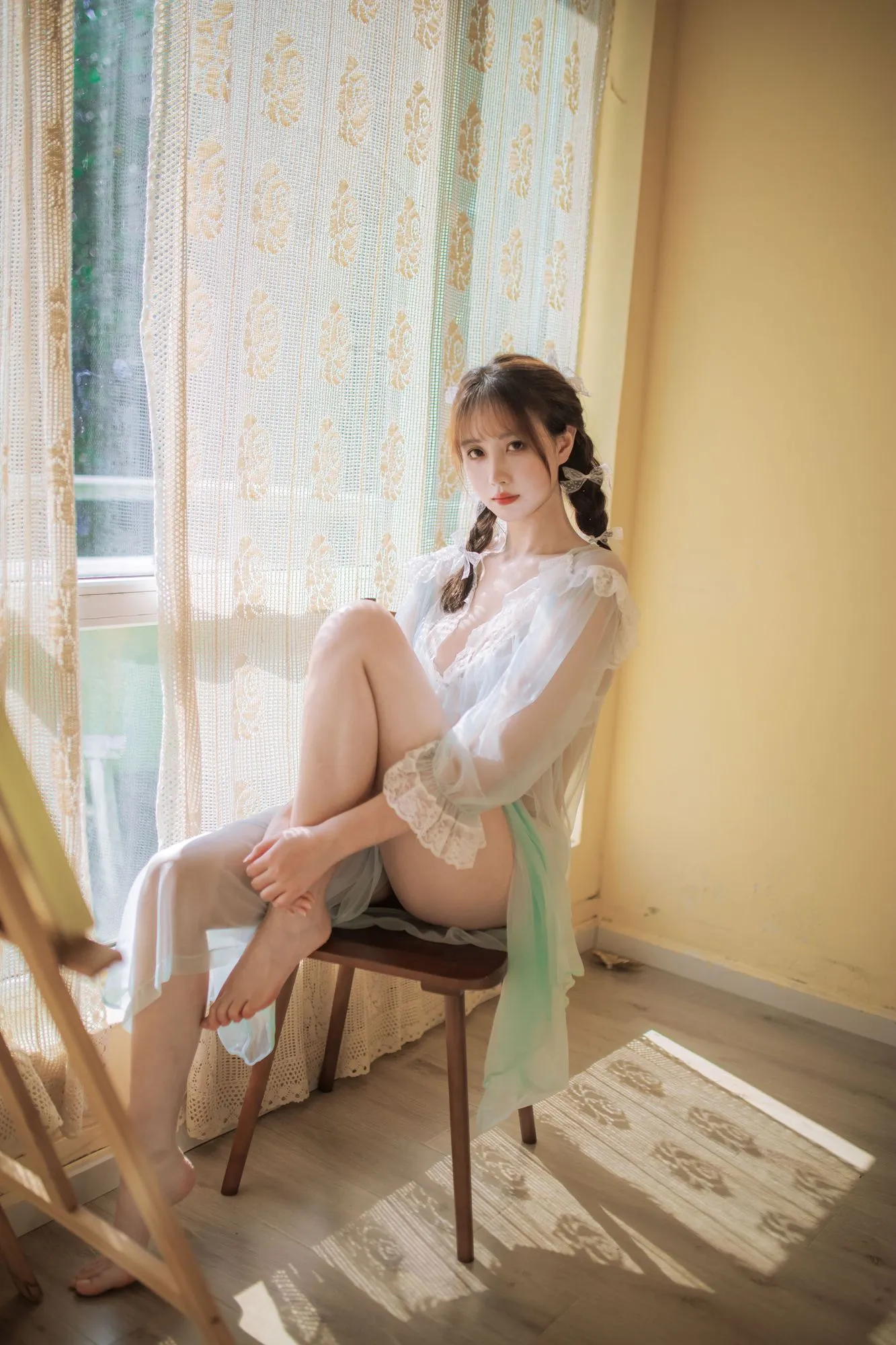 图片[4]-No.032-蓝纱衣 [40P]-coswz-cos王者
