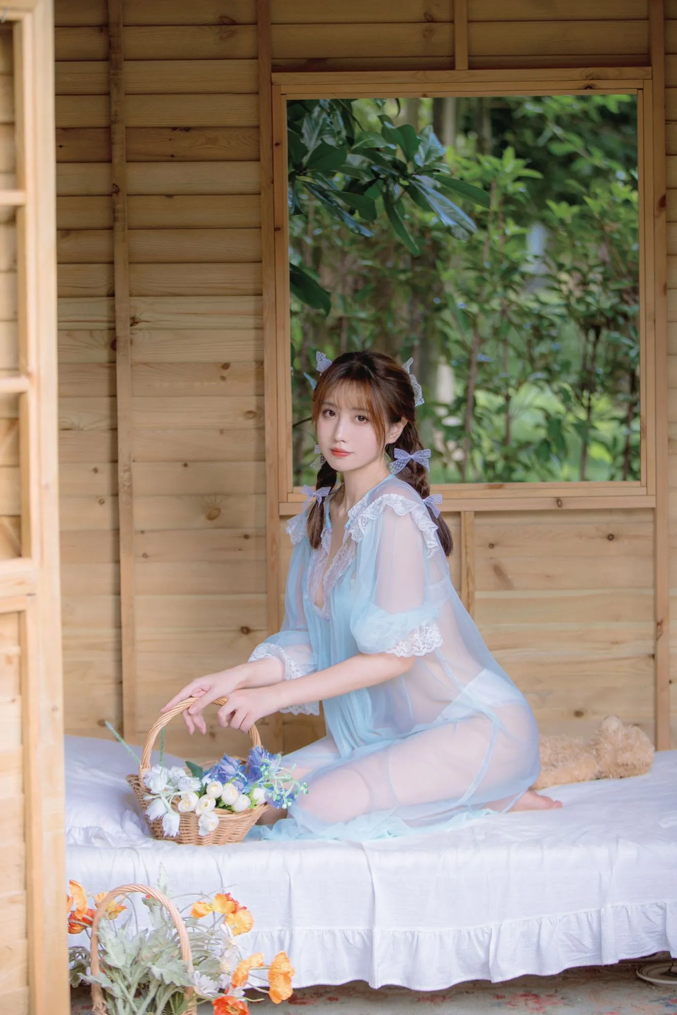图片[3]-No.032-蓝纱衣 [40P]-coswz-cos王者