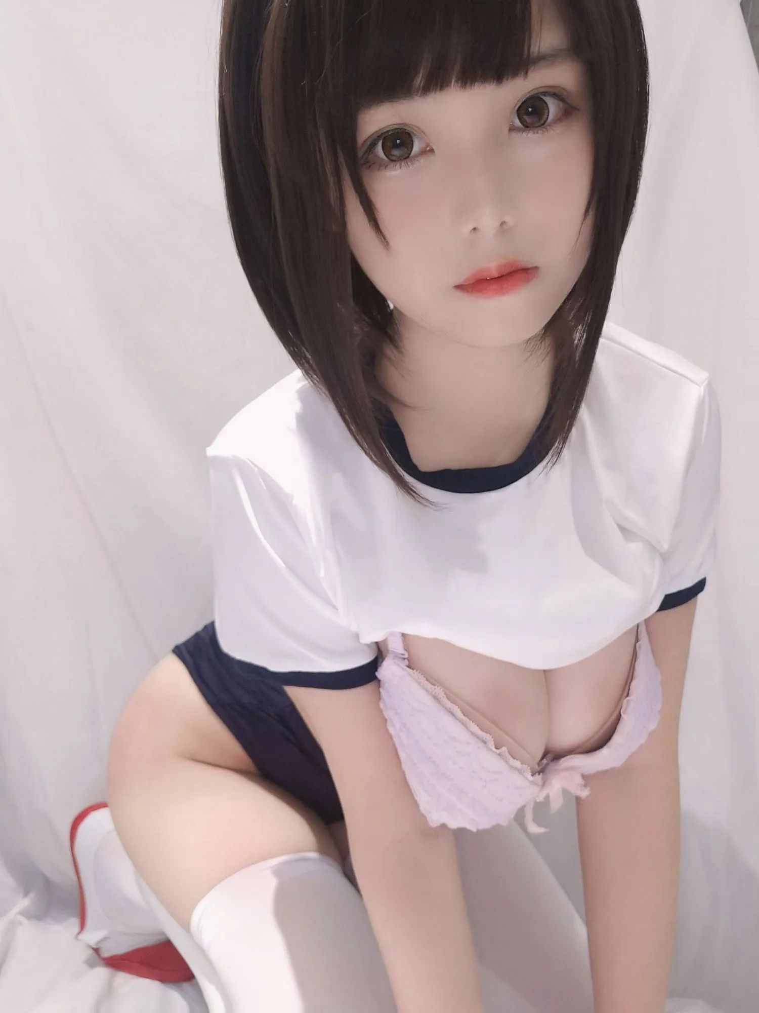 图片[3]-No.034-白色体操服 [31P 7V]-coswz-cos王者