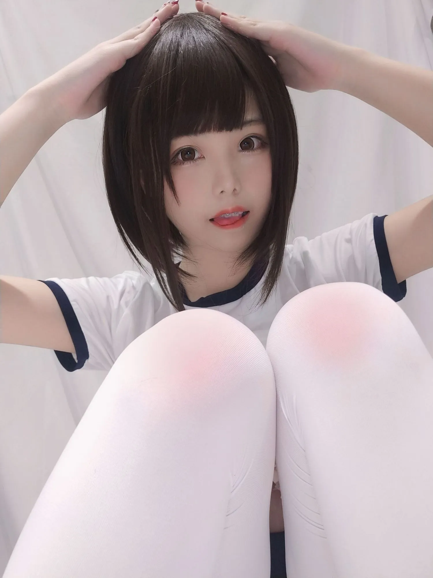 No.034-白色体操服 [31P 7V]-图妖社