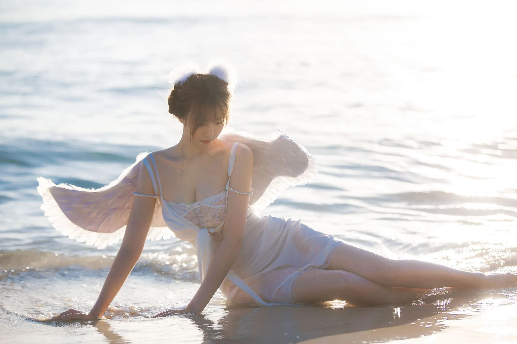图片[5]-No.035 – 海边神明少女 [50P]-coswz-cos王者