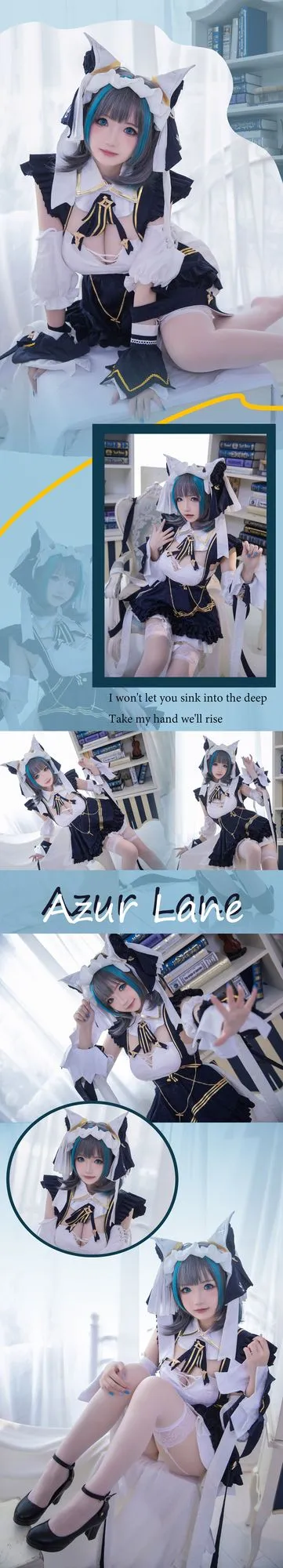 图片[4]-No.037-Azure Lane 柴郡 [18P]-coswz-cos王者