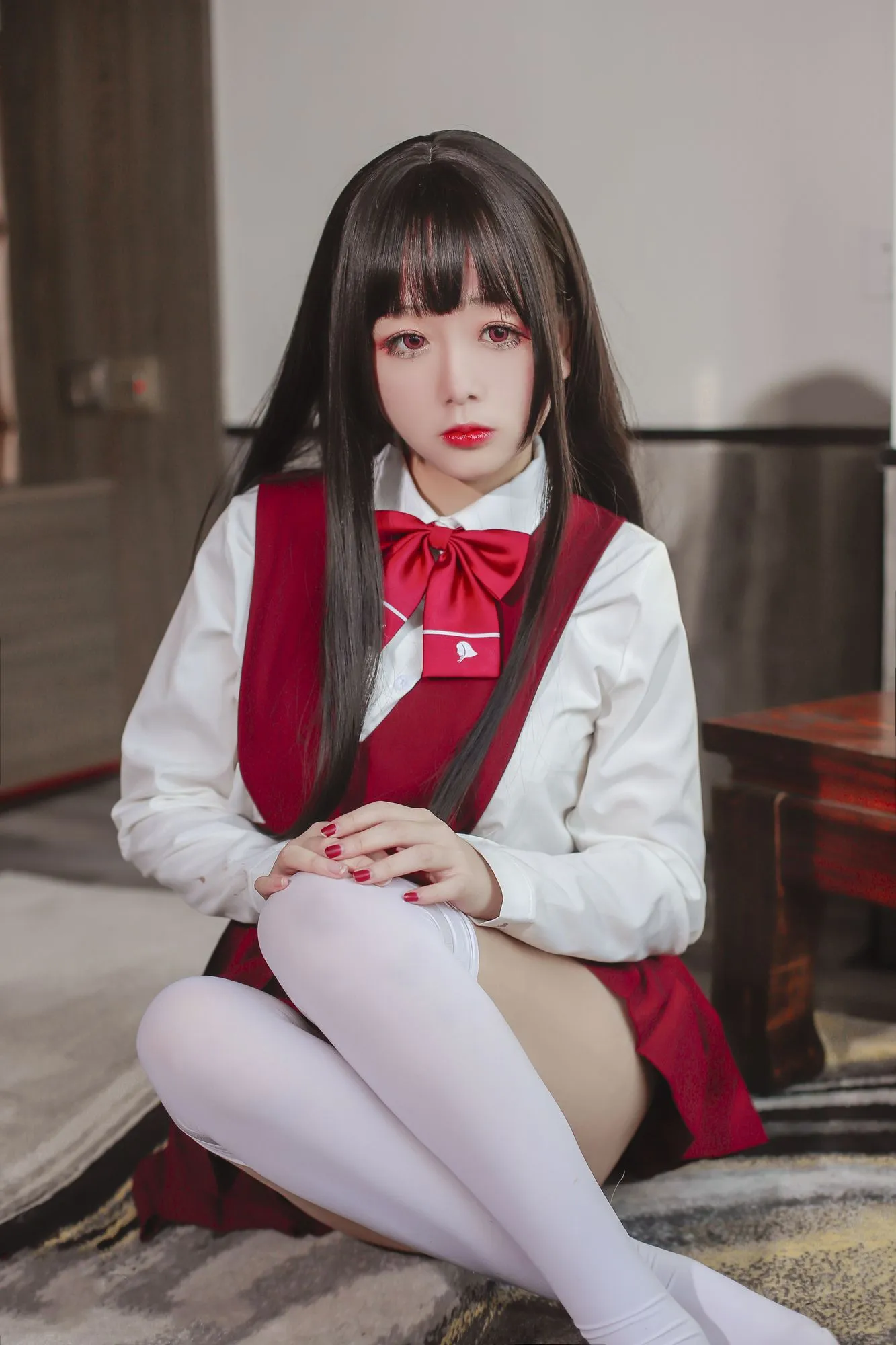 图片[6]-No.037-JK少女红裙 [28P]-coswz-cos王者