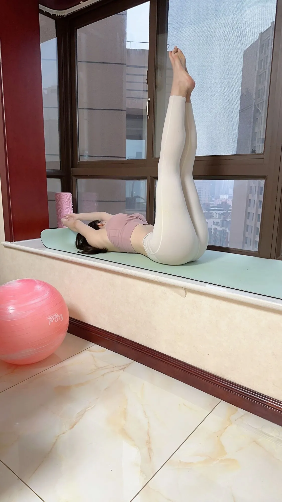 图片[2]-No.041 – 美少妇瑜伽 [53P 10V]-coswz-cos王者