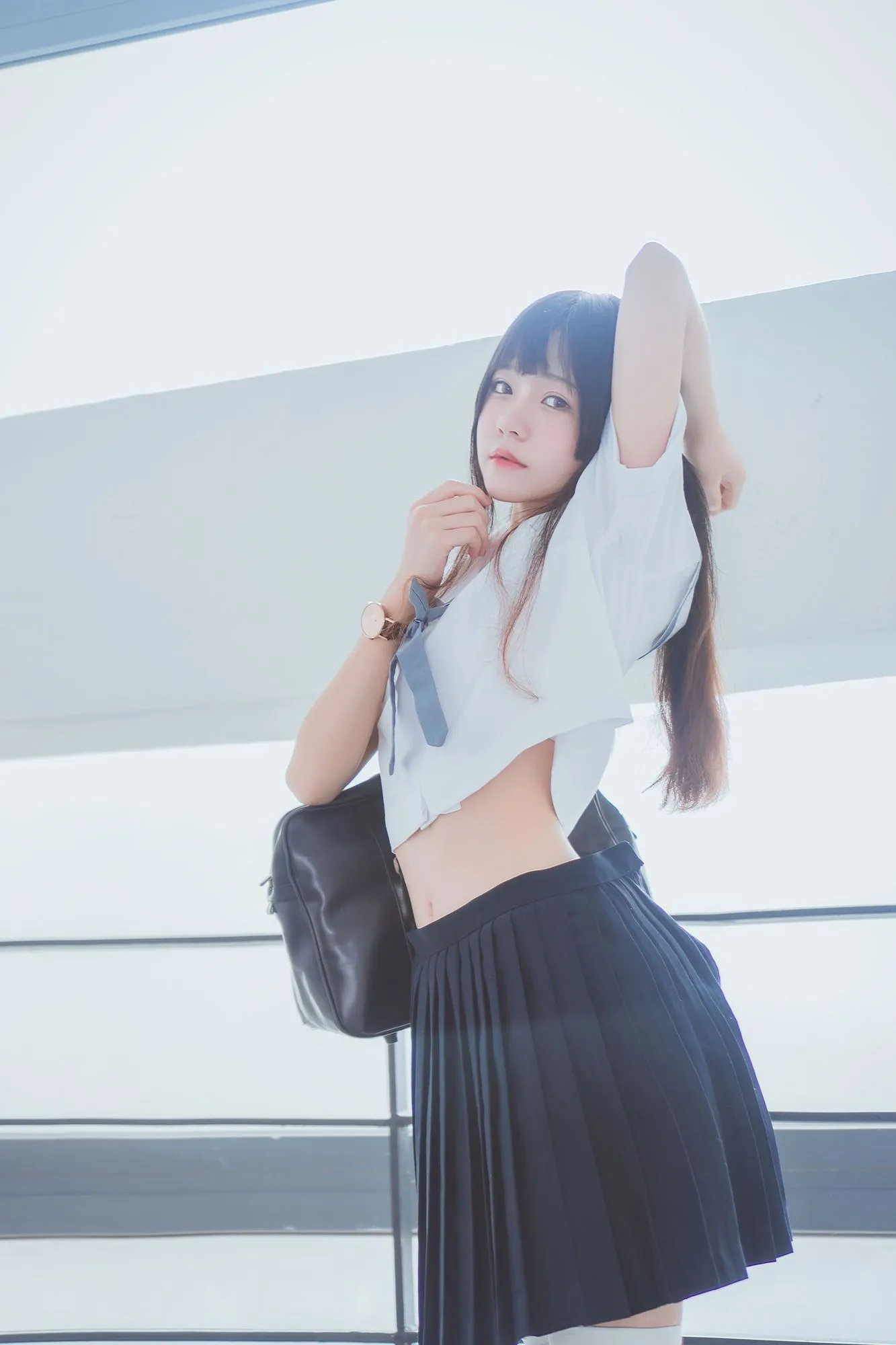 图片[3]-No.042-蓝白水手服 [39P]-coswz-cos王者