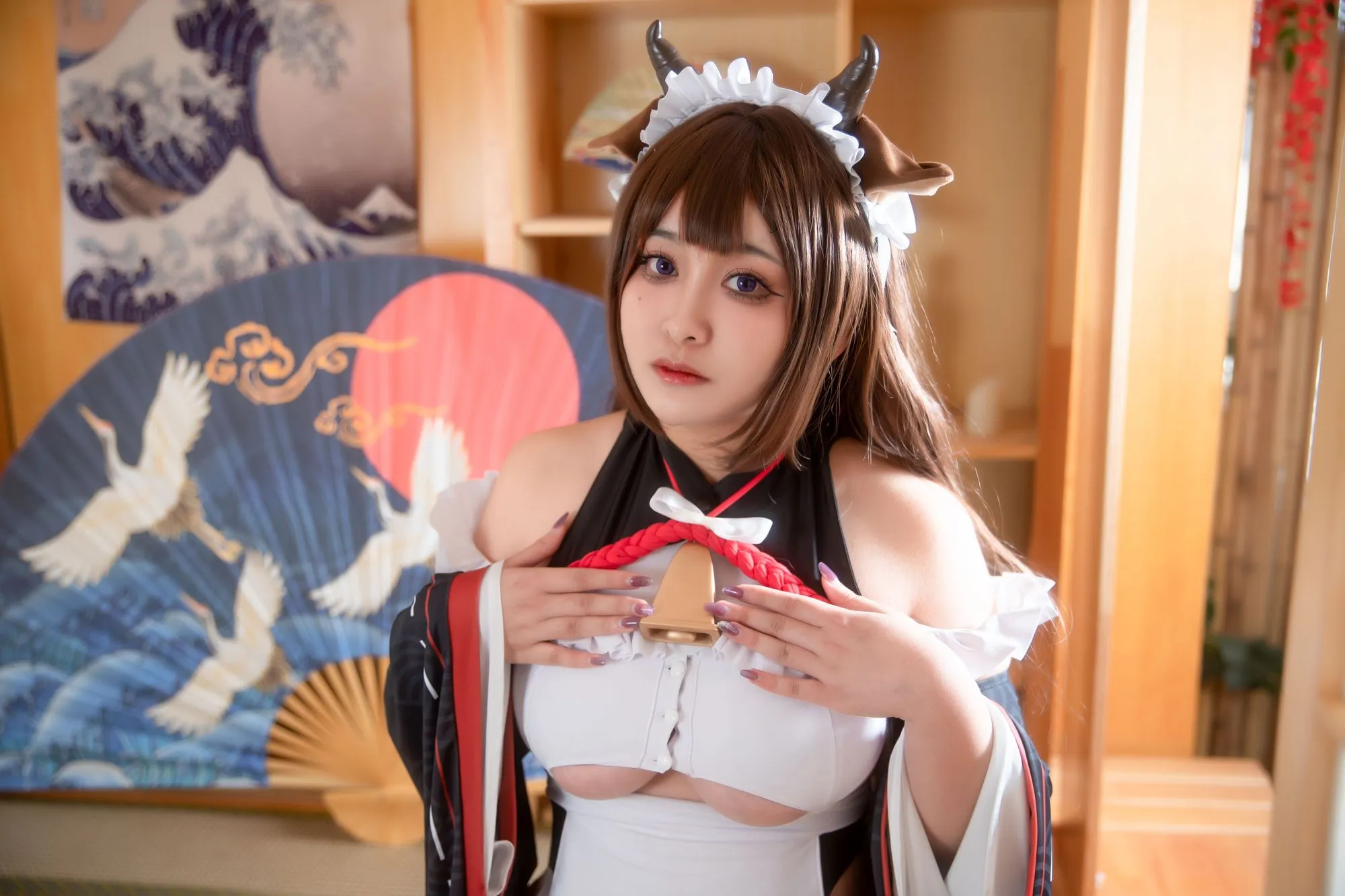 图片[2]-No.044 – 樫野 迷糊女仆 [64P]-coswz-cos王者