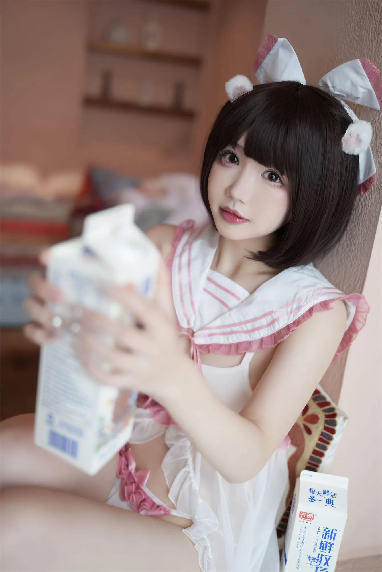 图片[2]-No.045 – 浴缸牛奶 [62P]-coswz-cos王者