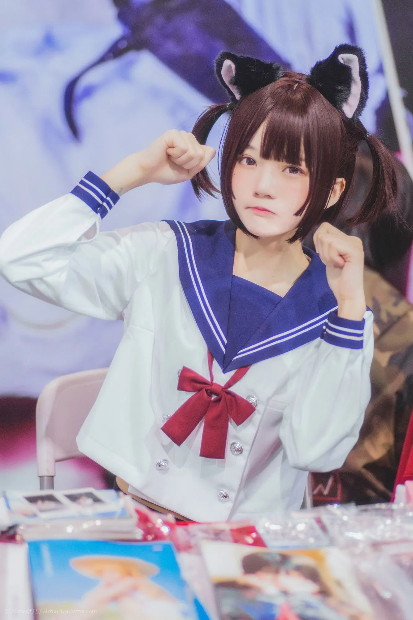 图片[6]-No.046-猫儿制服 [9P]-coswz-cos王者