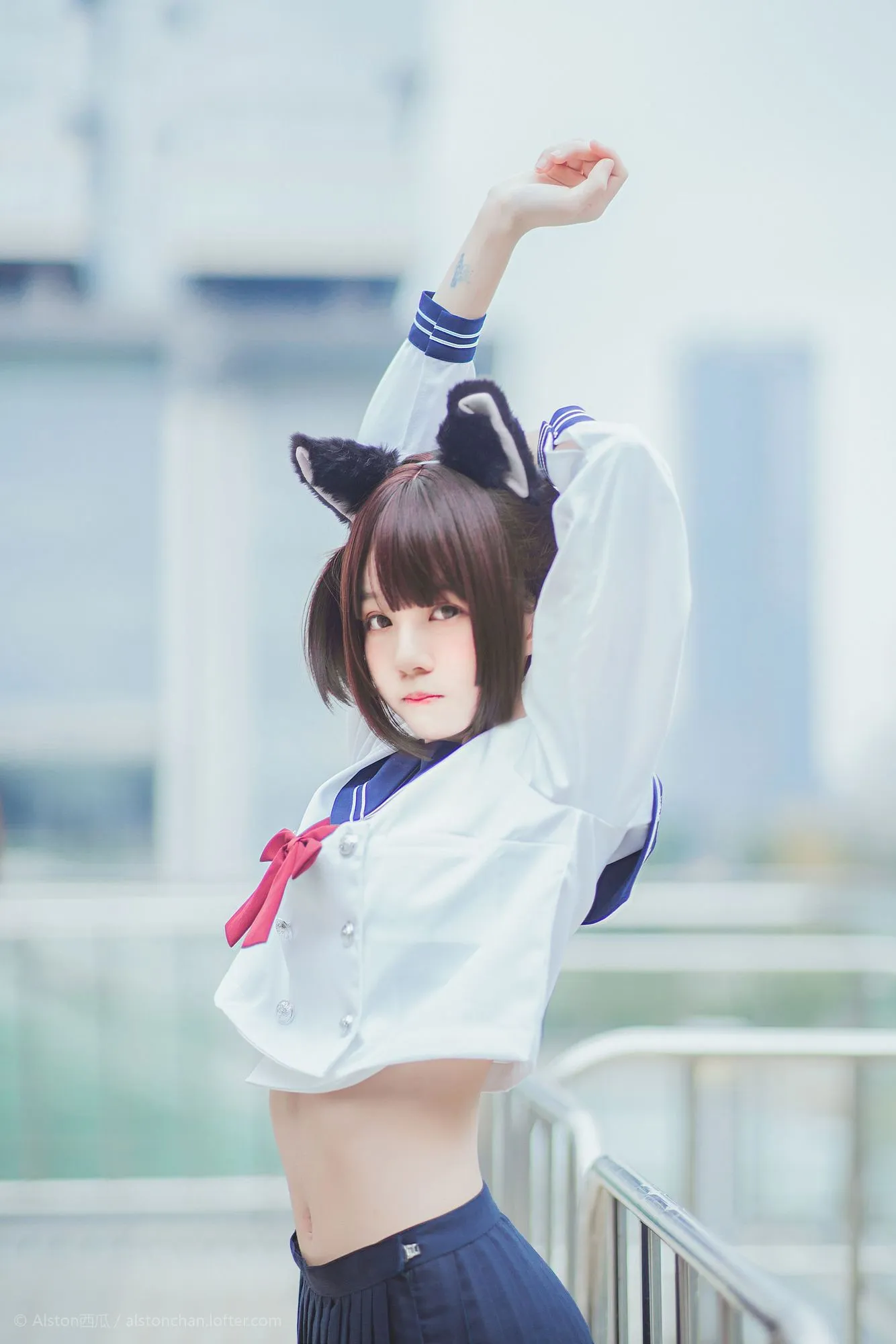 图片[3]-No.046-猫儿制服 [9P]-coswz-cos王者